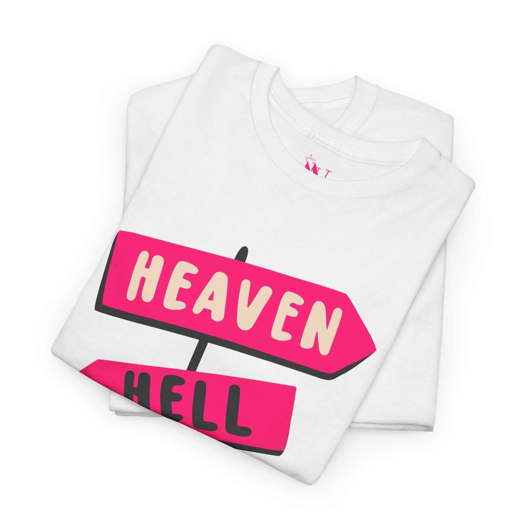 Heaven or Hell | Mix & Match 100% Cotton Unisex Fun-Flirty Lovers’ Tees