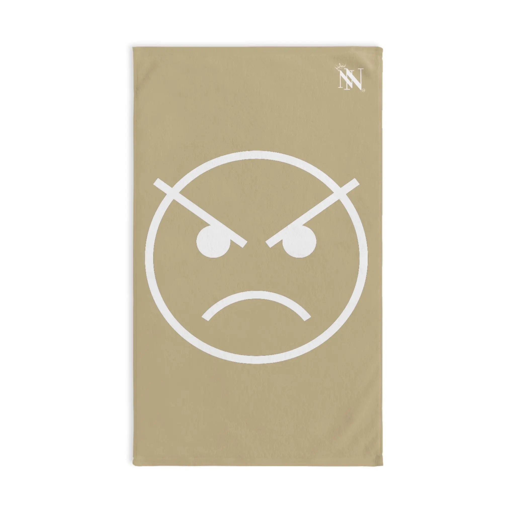 Angry Emoji Gold | Mix & Match Classic Fun-Flirty Lovers’ Towels