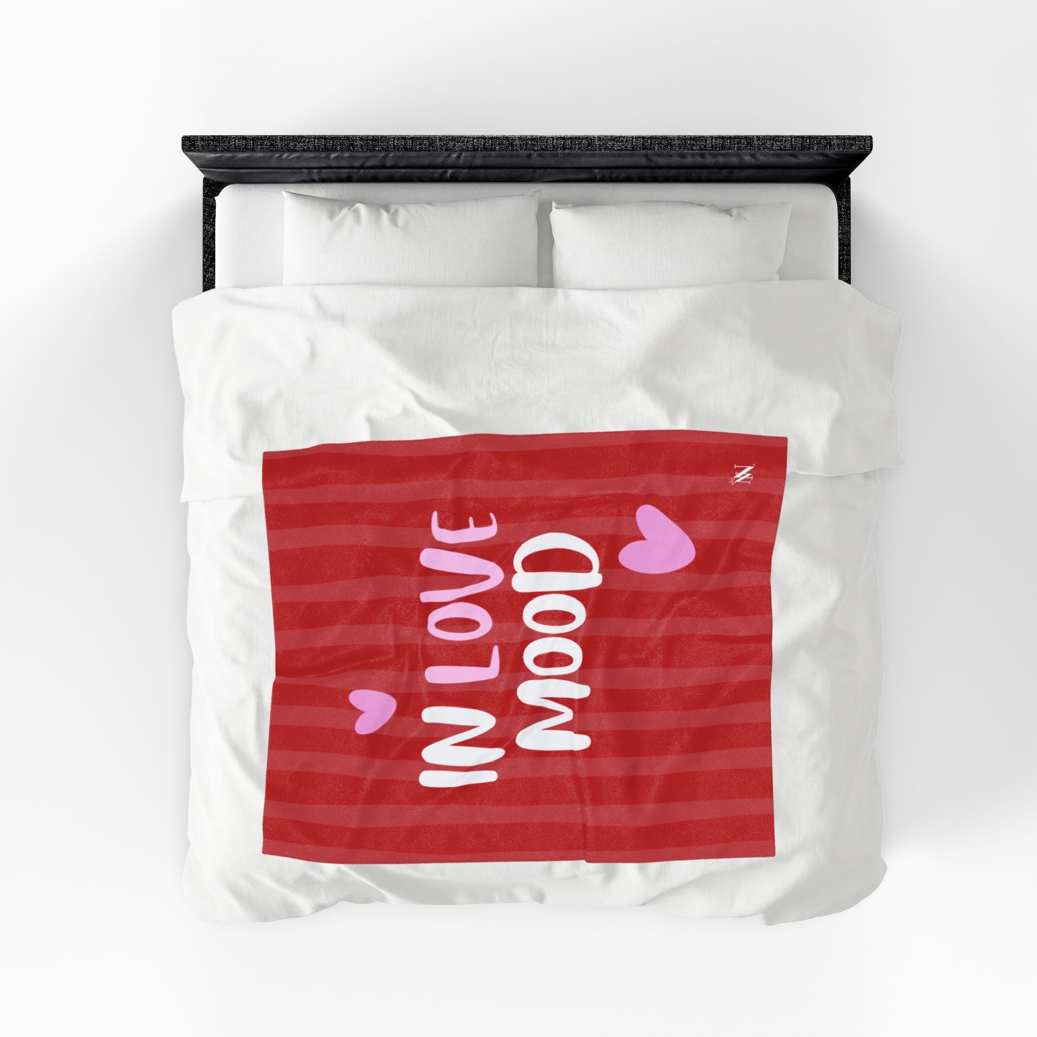 In Love Mood Hearts | Mix & Match Soft Fun-Flirty Lovers’ Blankets