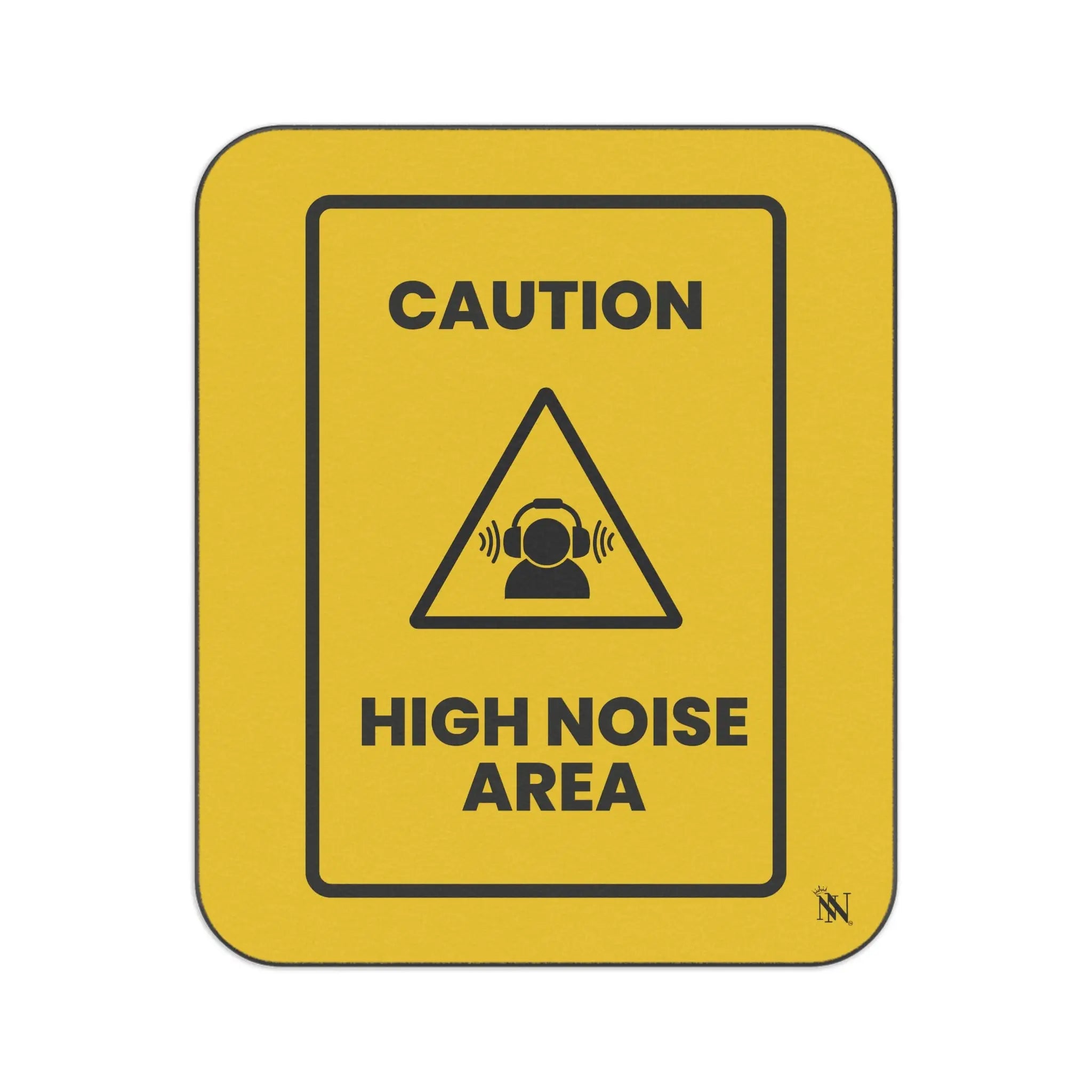 Caution High Noise Area | Mix Match Fun-Flirty Lovers’ Water-Resistant Blankets