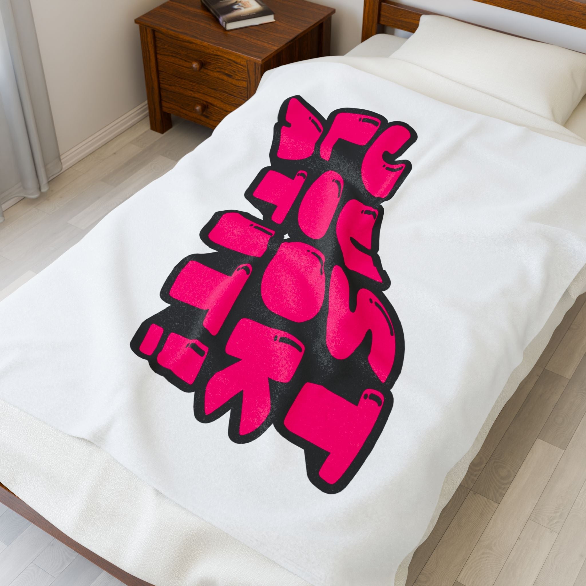Just Look at It! | Mix & Match Velveteen Fun-Flirty Lovers’ Blankets