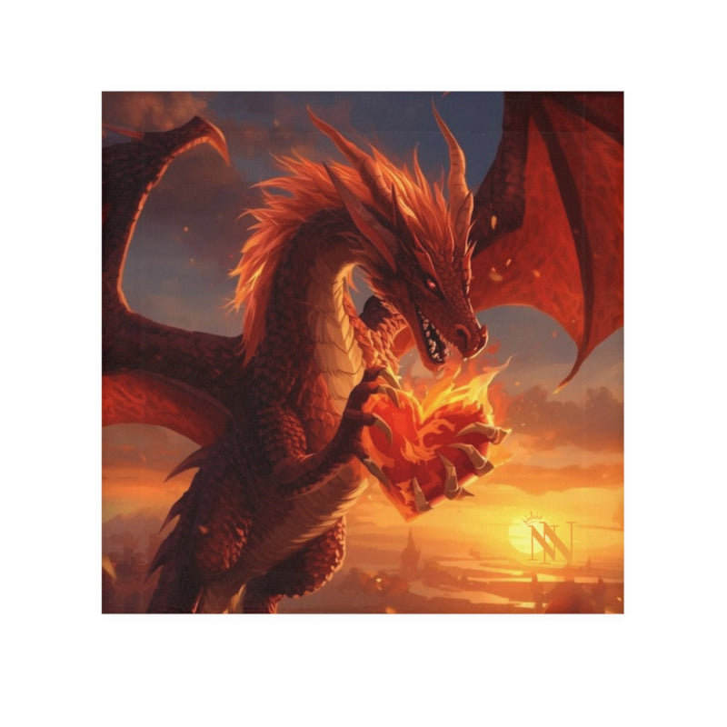 Hearts of Fire Dragon Fantasy | Mix & Match Lils’ Fun-Flirty Lovers’ Towels