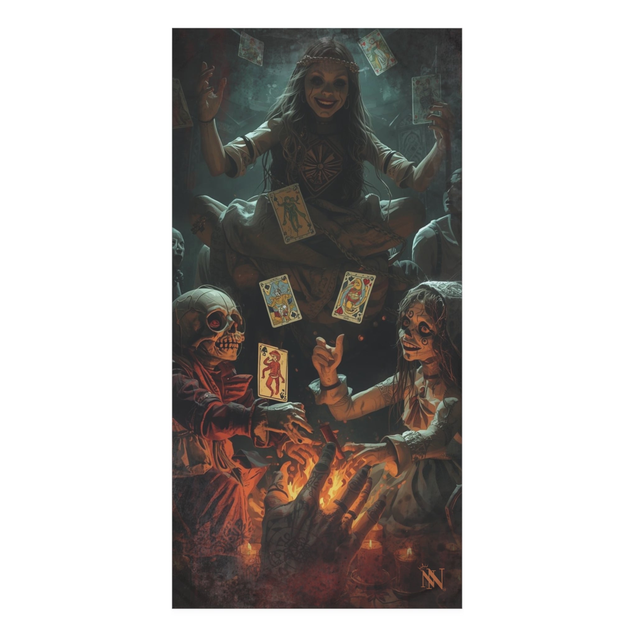 How the Cards Fall | Mix & Match XL Fun-Flirty Lovers’ Towels