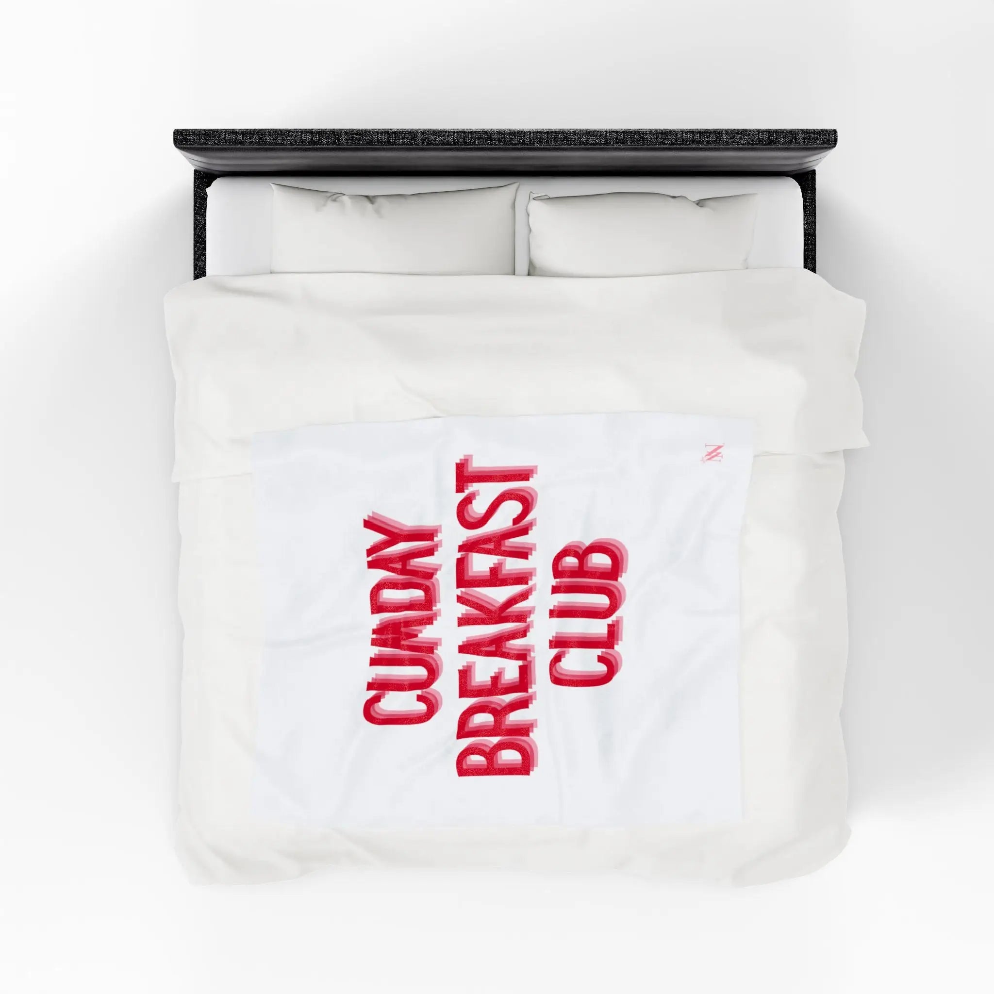 Cumday Breakfast Club | Mix & Match Soft Fun-Flirty Lovers’ Blankets