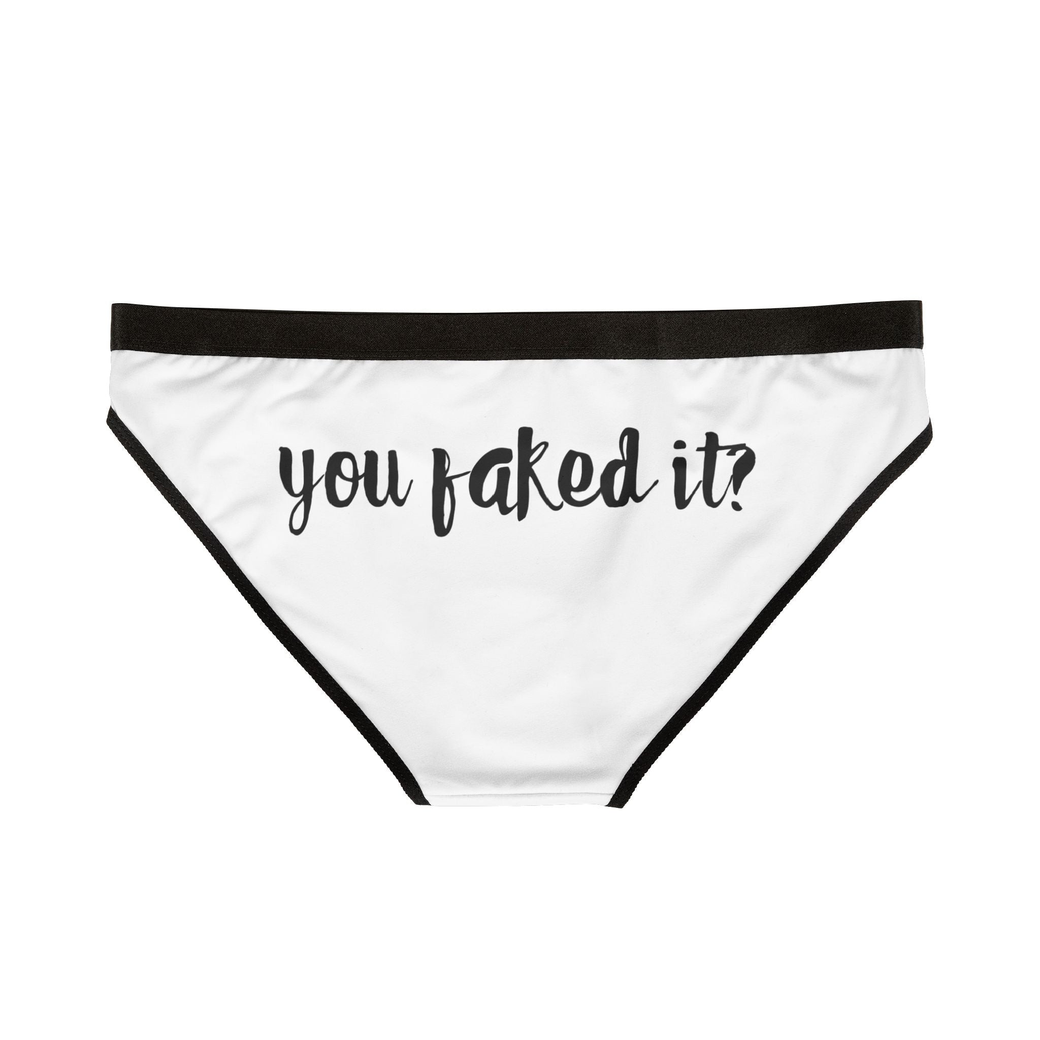 You Faked It? | Mix & Match Women’s Fun-Flirty Lovers’ Panties