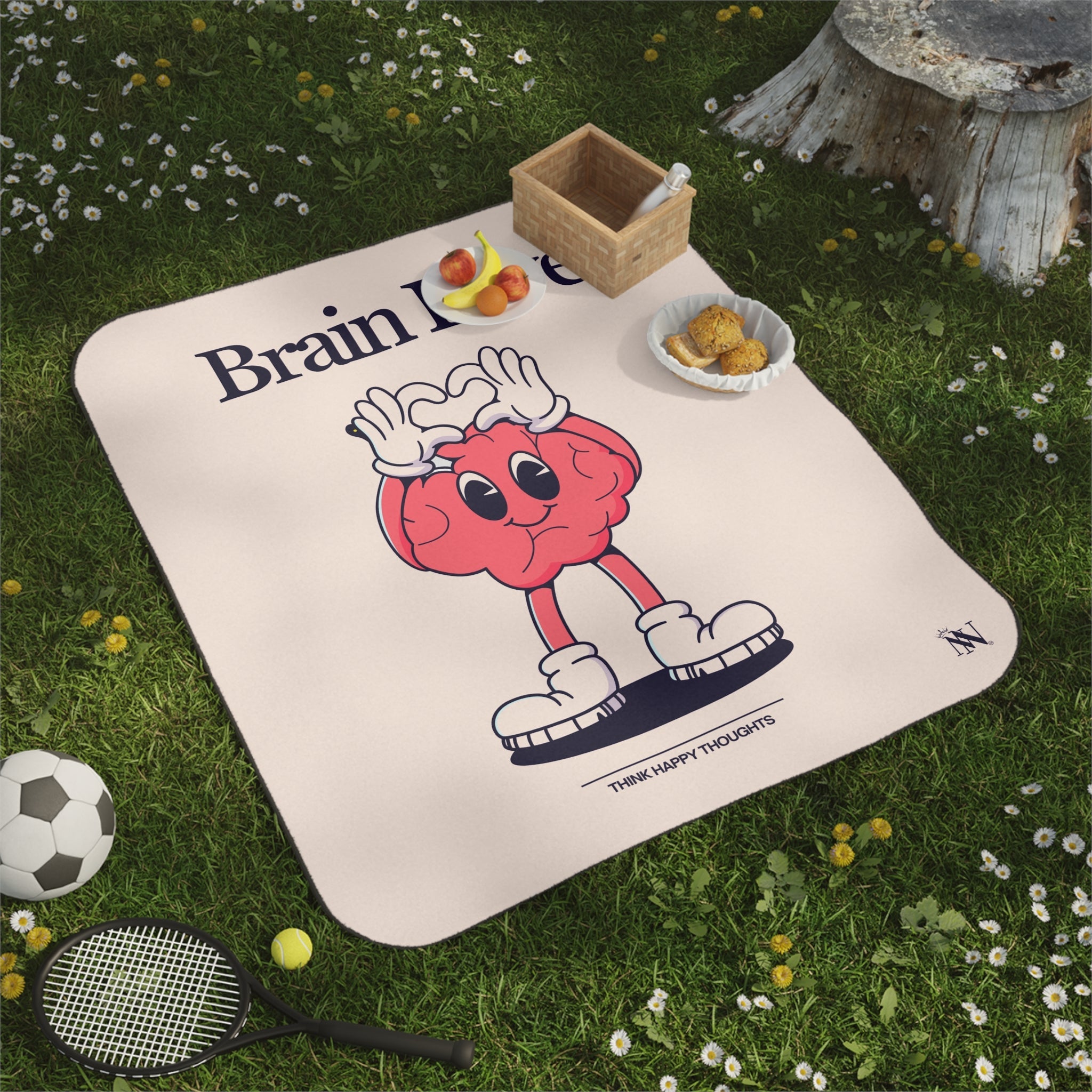 Brain Love | Mix Match Fun-Flirty Lovers’ Water-Resistant Blankets