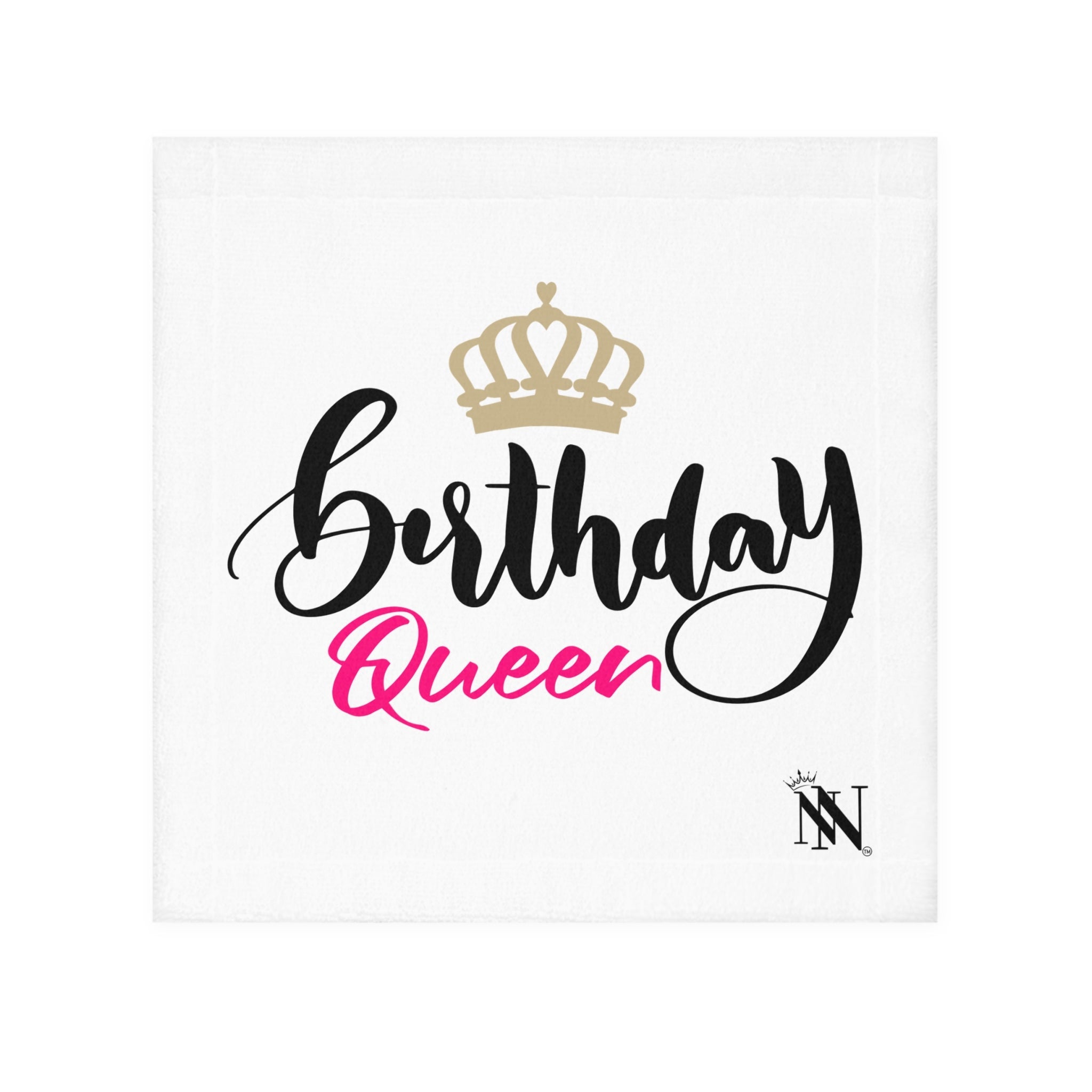 Gold Crown Birthday Queen | Mix & Match Lils’ Fun-Flirty Lovers’ Towels