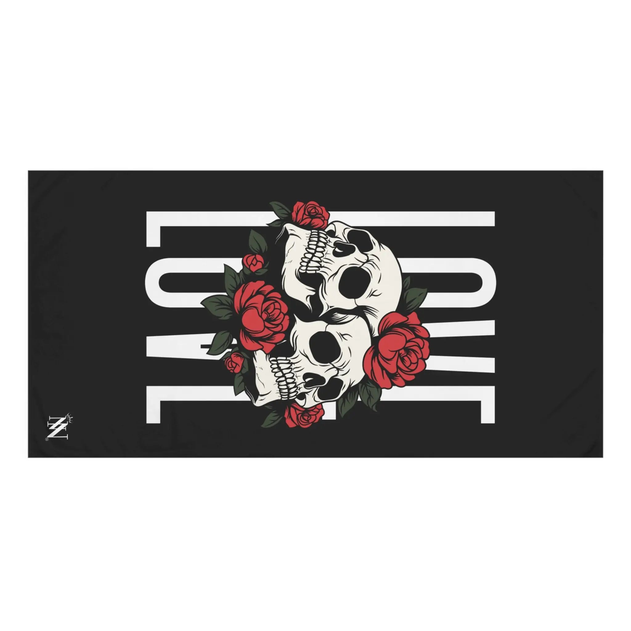 Roses Skulls & Love | Mix & Match XL Fun-Flirty Lovers’ Towels