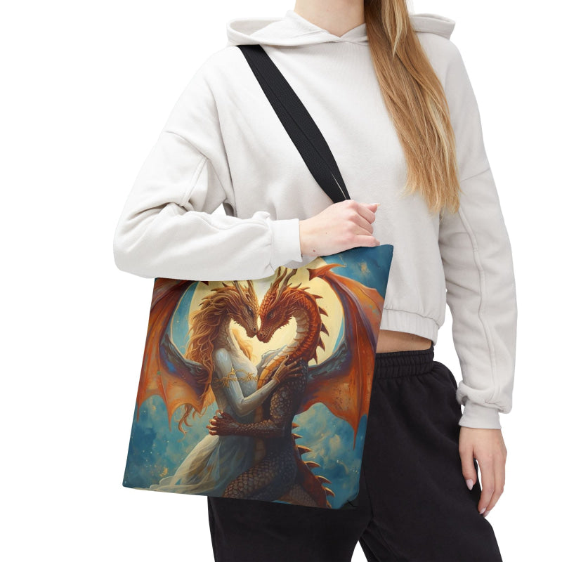 Dragon Wedding Love Graphic | Mix & Match Fun-Flirty Lovers’ Totes