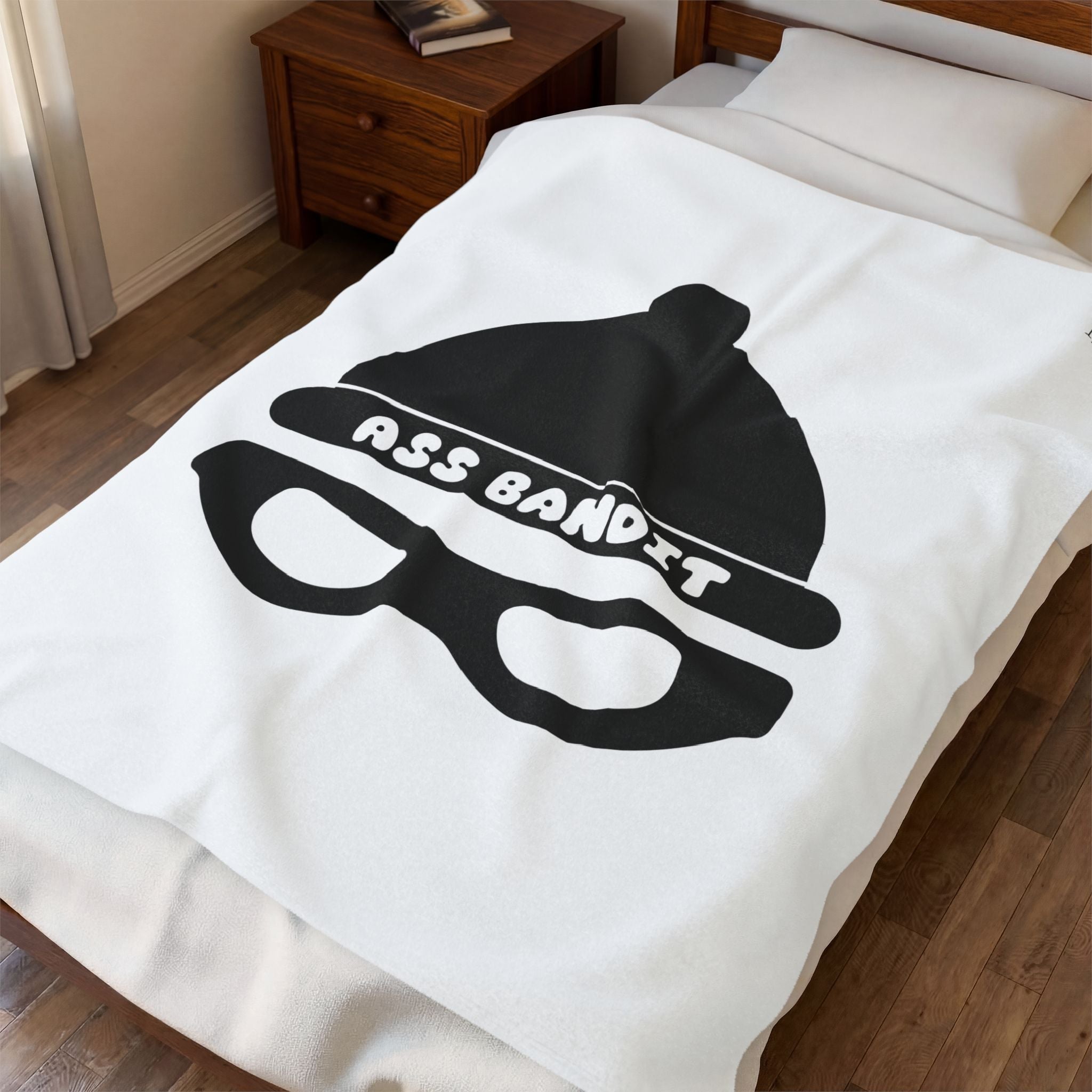 Ass Bandit Romantic Gifts Silky Soft Love Blanket