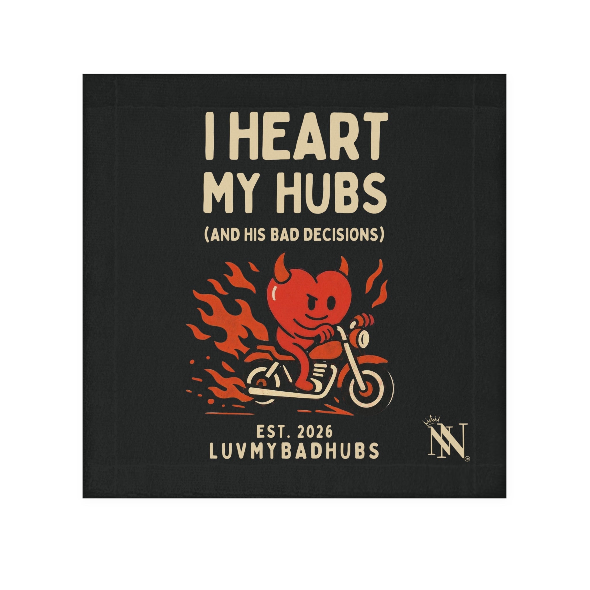 I Heart My Hubs | Mix & Match Lils’ Fun-Flirty Lovers’ Towels