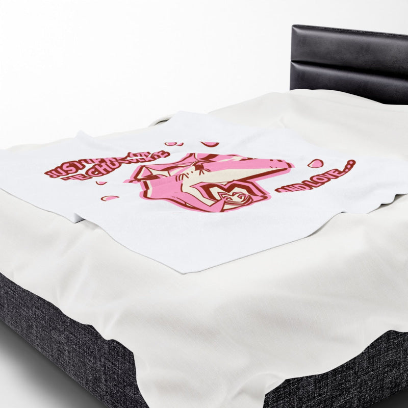 Just Here for the Chocolate | Mix & Match Soft Fun-Flirty Lovers’ Blankets