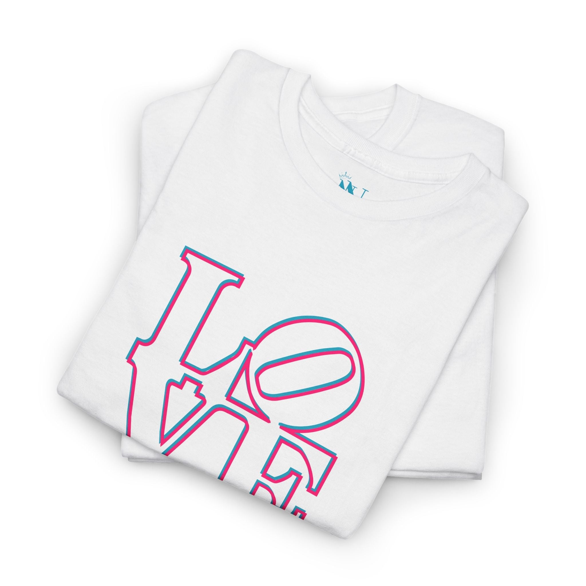 Two-Demensional Love | Mix & Match 100% Cotton Unisex Fun-Flirty Lovers’ Tees