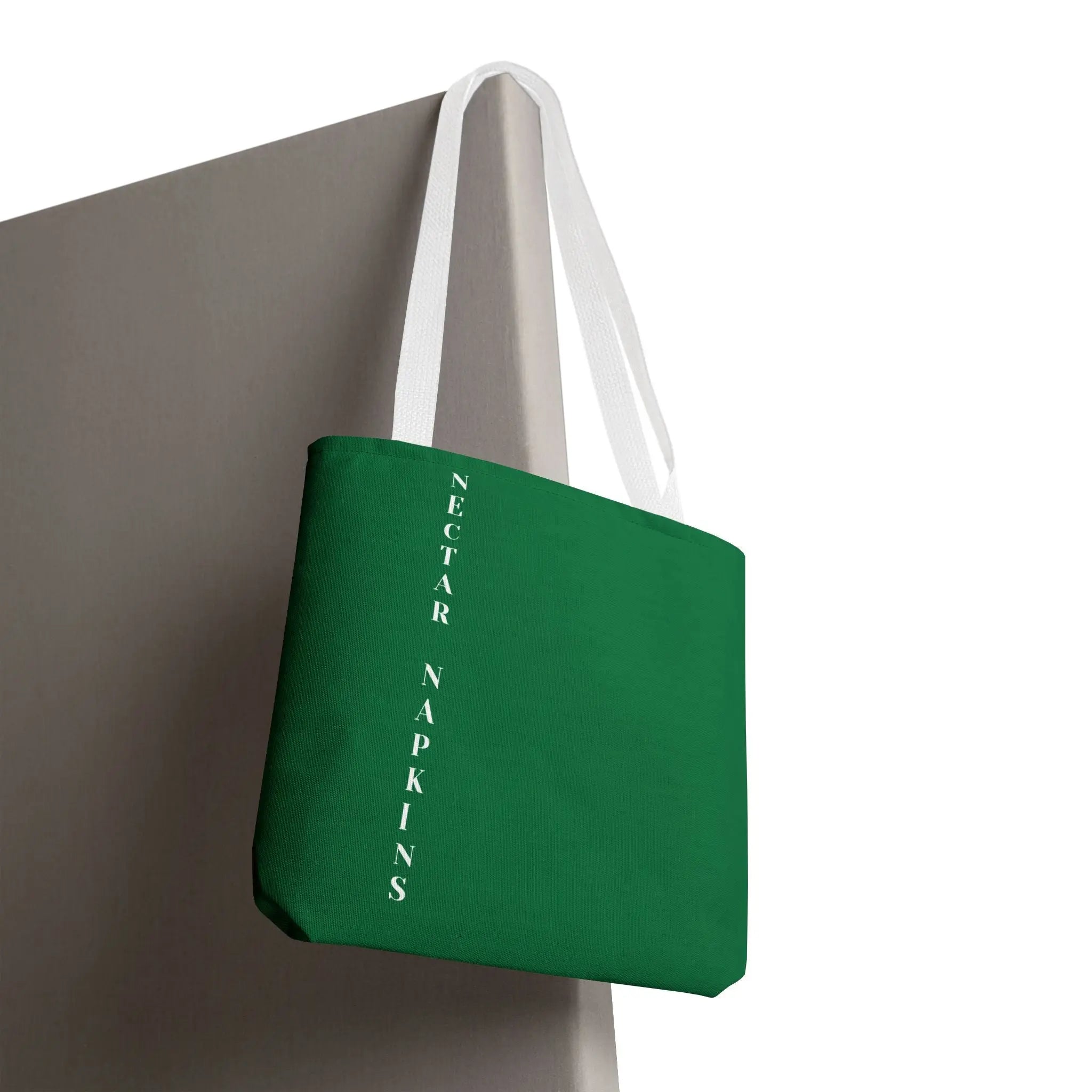 Nectar Napkins Brand Green Tote Bag