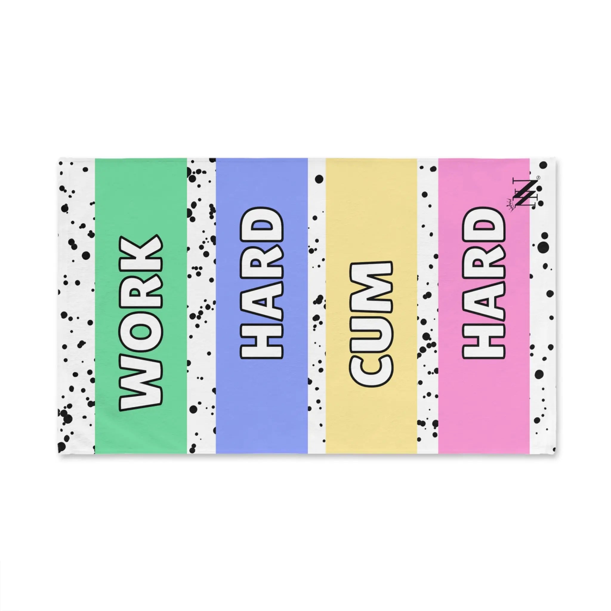 Work Hard Cum Hard | Mix & Match Original Fun-Flirty Lovers’ Towels