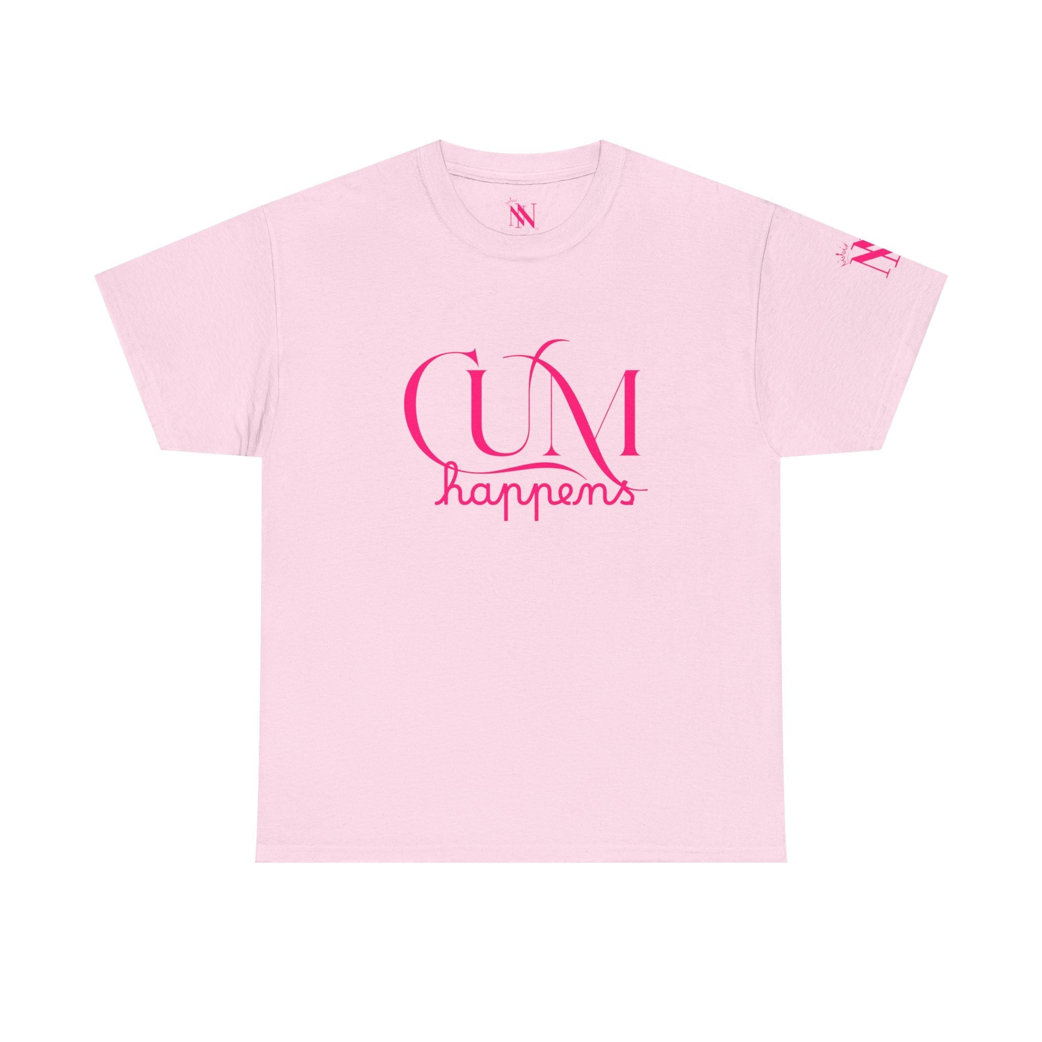 Cum Happens | Mix & Match 100% Cotton Unisex Fun-Flirty Lovers’ Tees