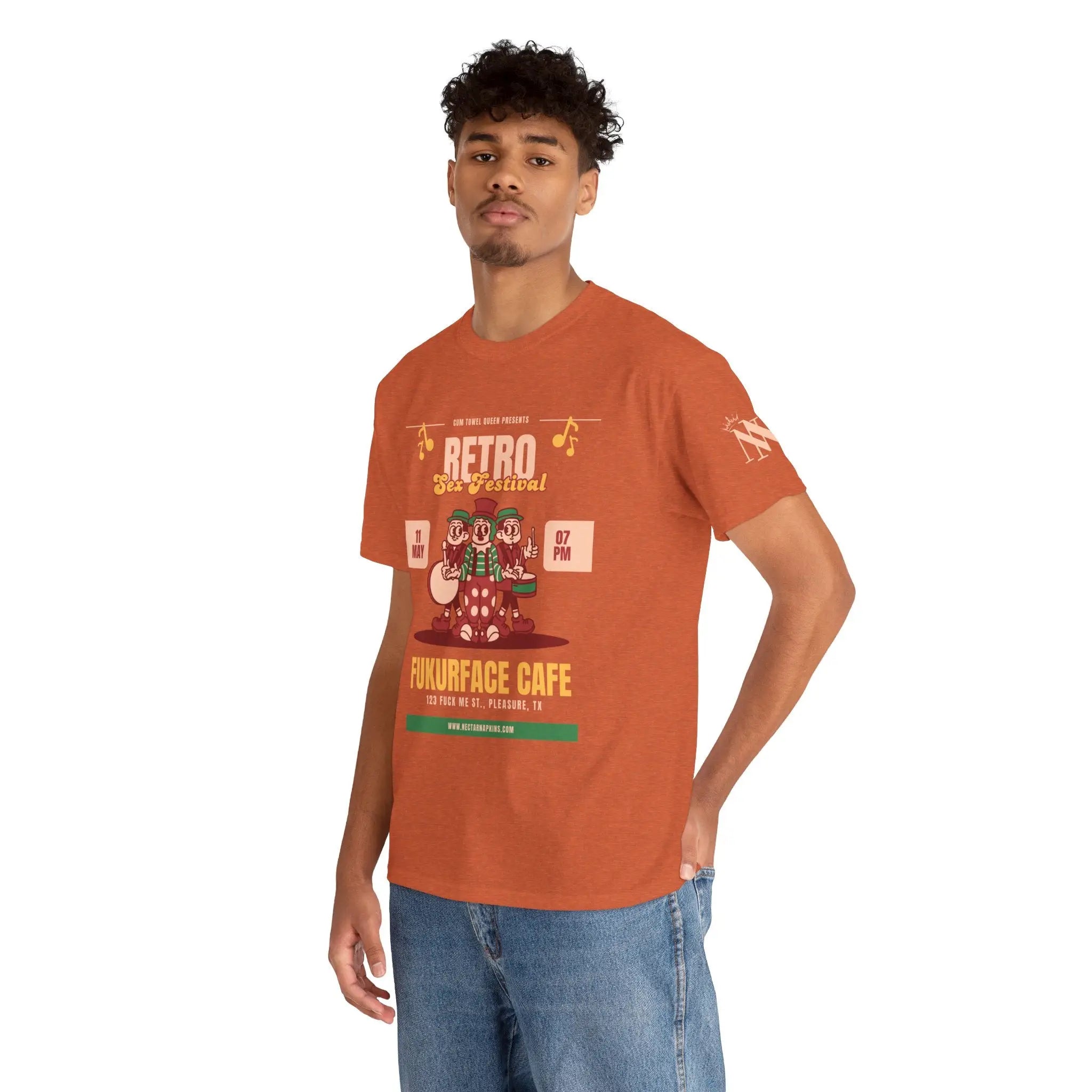 FUKURFACE Cafe | Mix & Match 100% Cotton Unisex Fun-Flirty Lovers’ Tees
