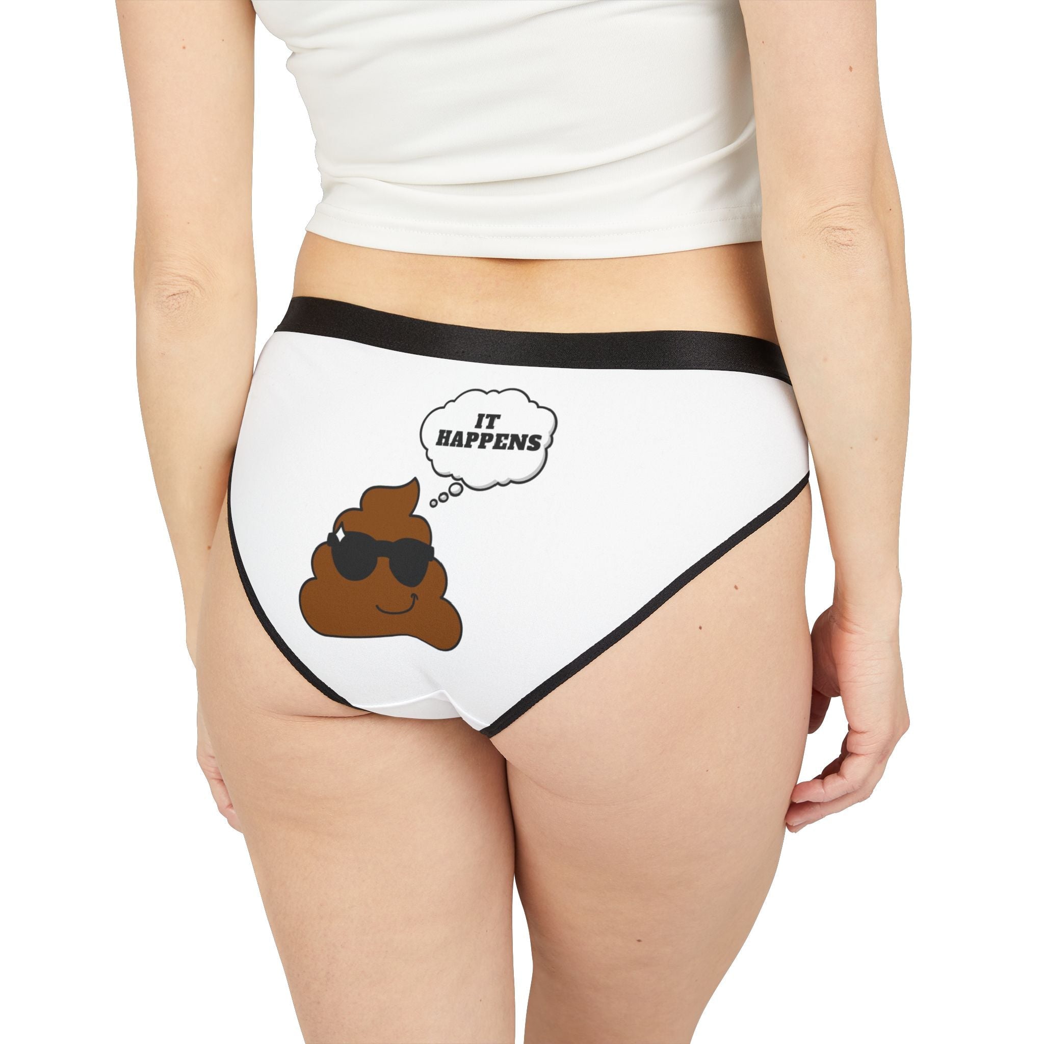 Poo! It Happens | Mix & Match Women’s Fun-Flirty Lovers’ Panties