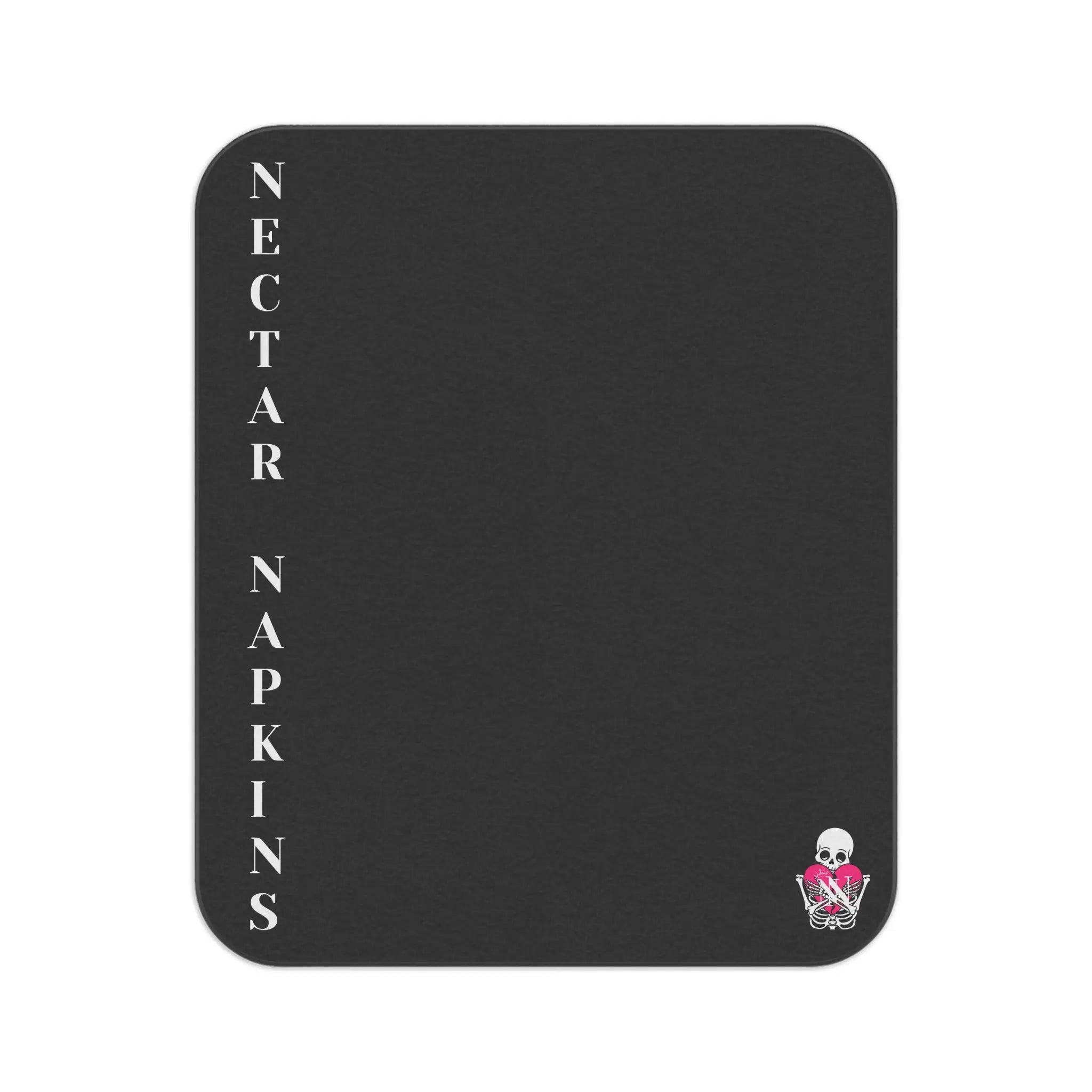 Nectar Napkins Brand Black Water-Resistant Sex Blanket