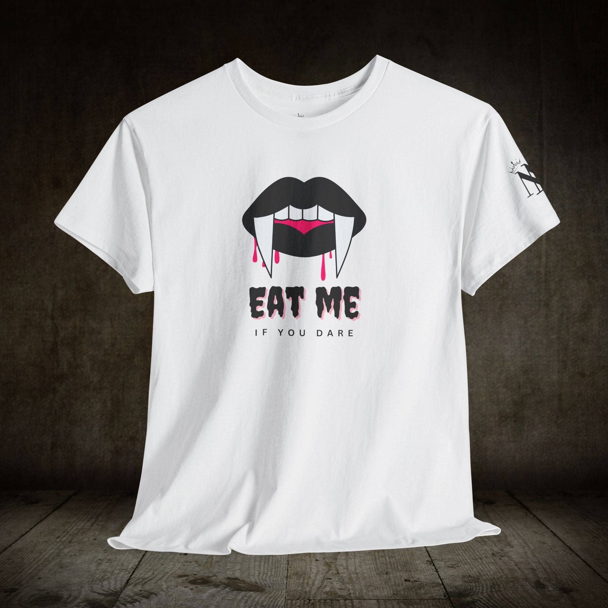 Eat Me If You Dare | Mix & Match Cotton Unisex Fun-Flirty Lovers’ T-Shirts