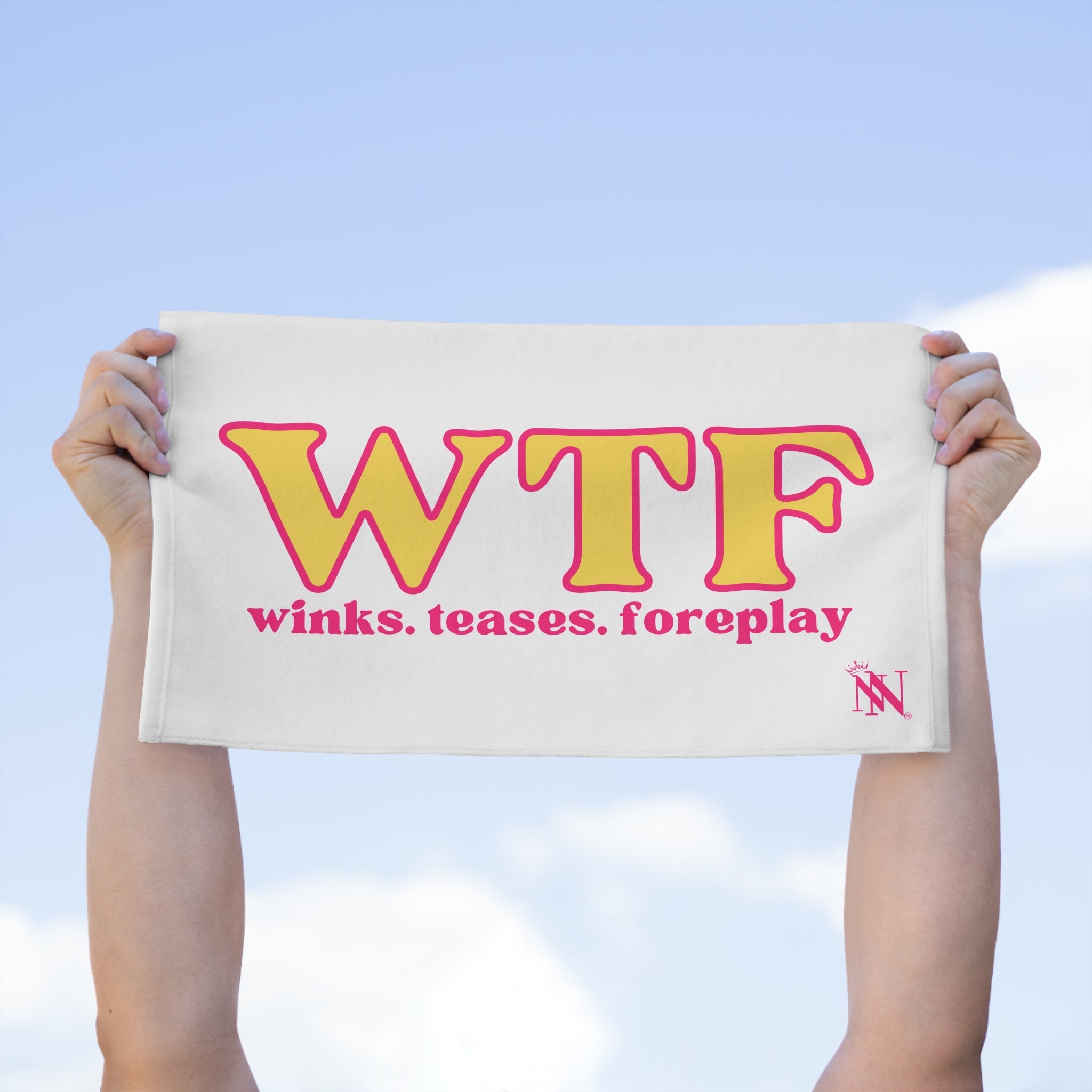 WTF Winks Teases Foreplay | Mix & Match Soft Fun-Flirty Lovers’ Towels