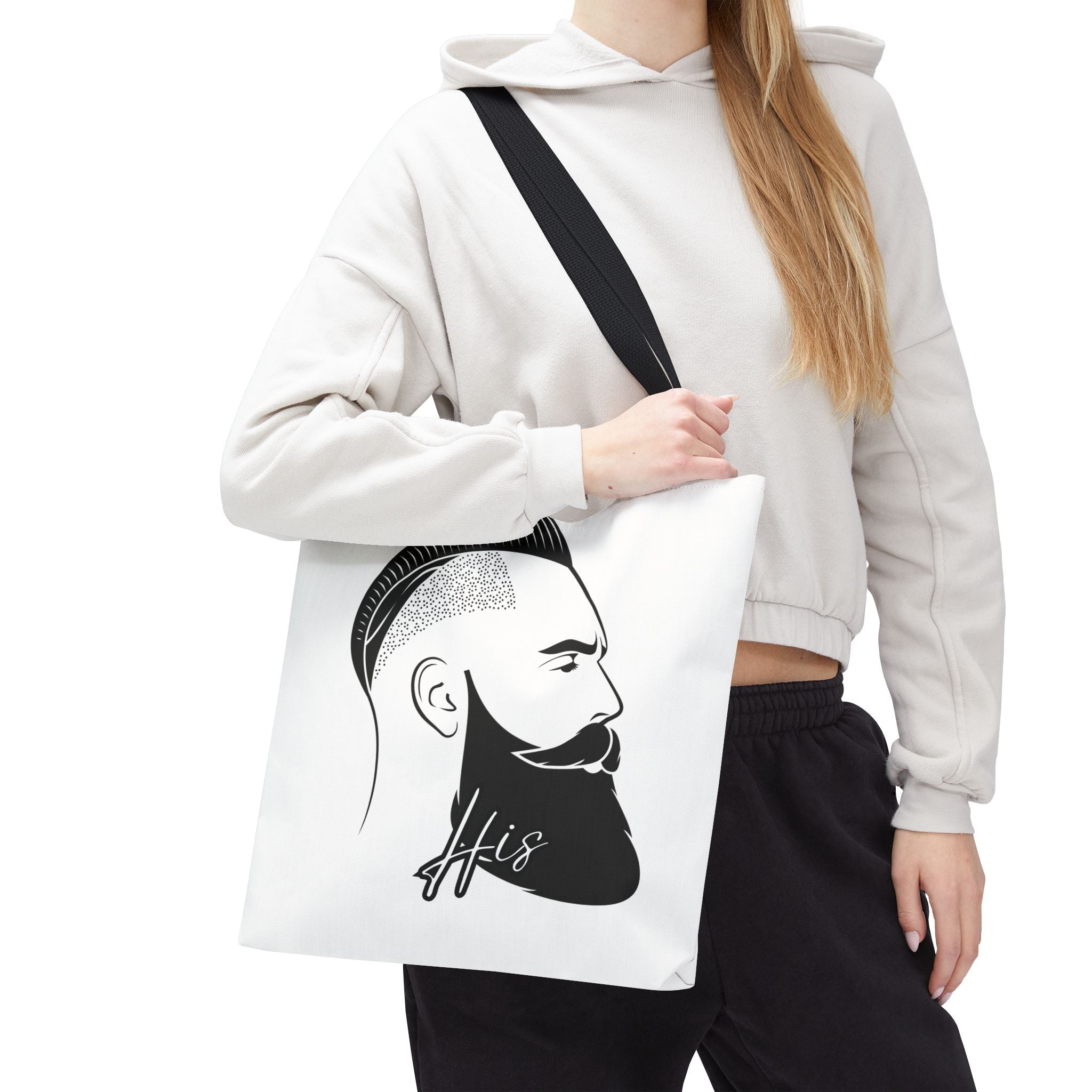 His Beard Tote Bag