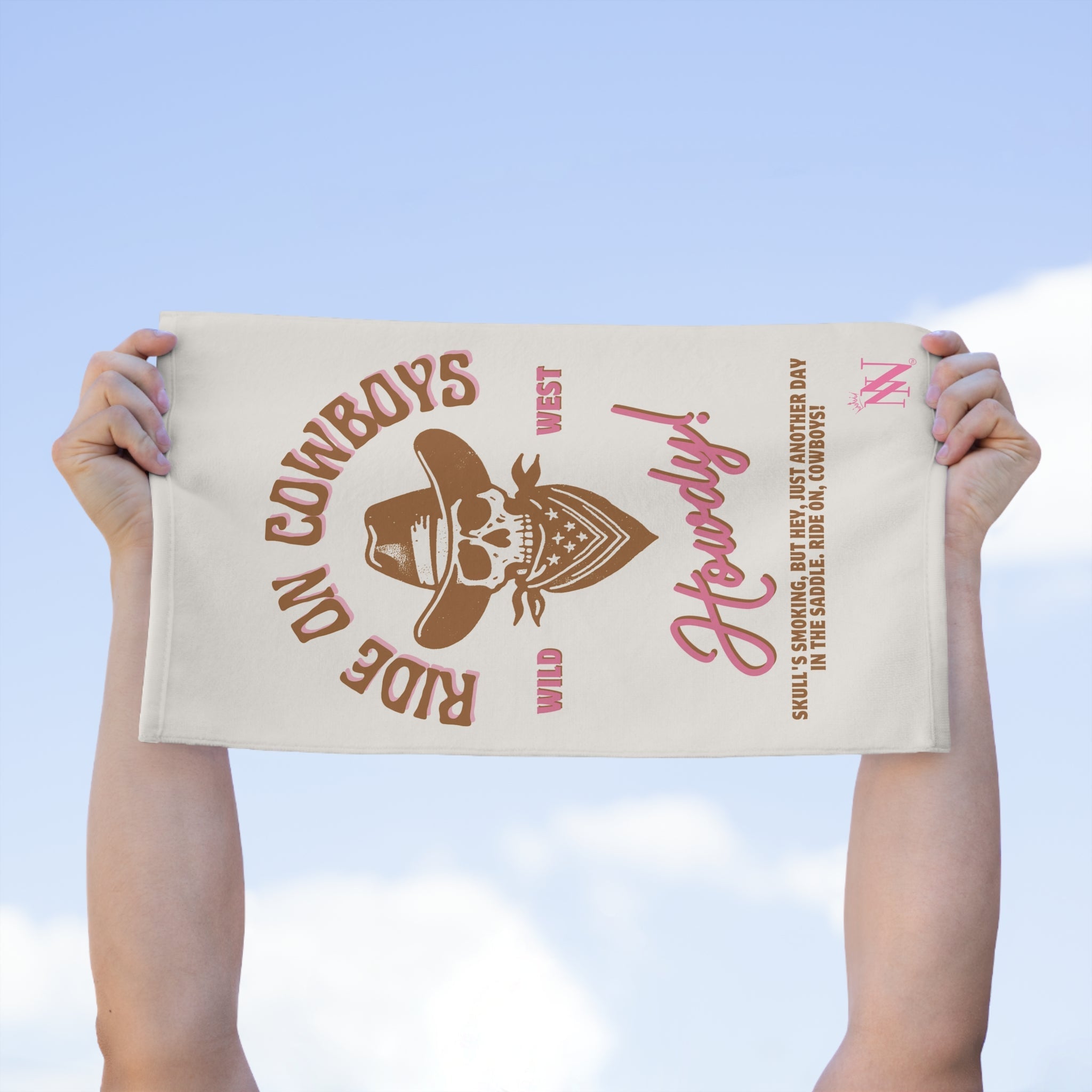 Ride On Cowboys | Mix & Match Soft Fun-Flirty Lovers’ Towels