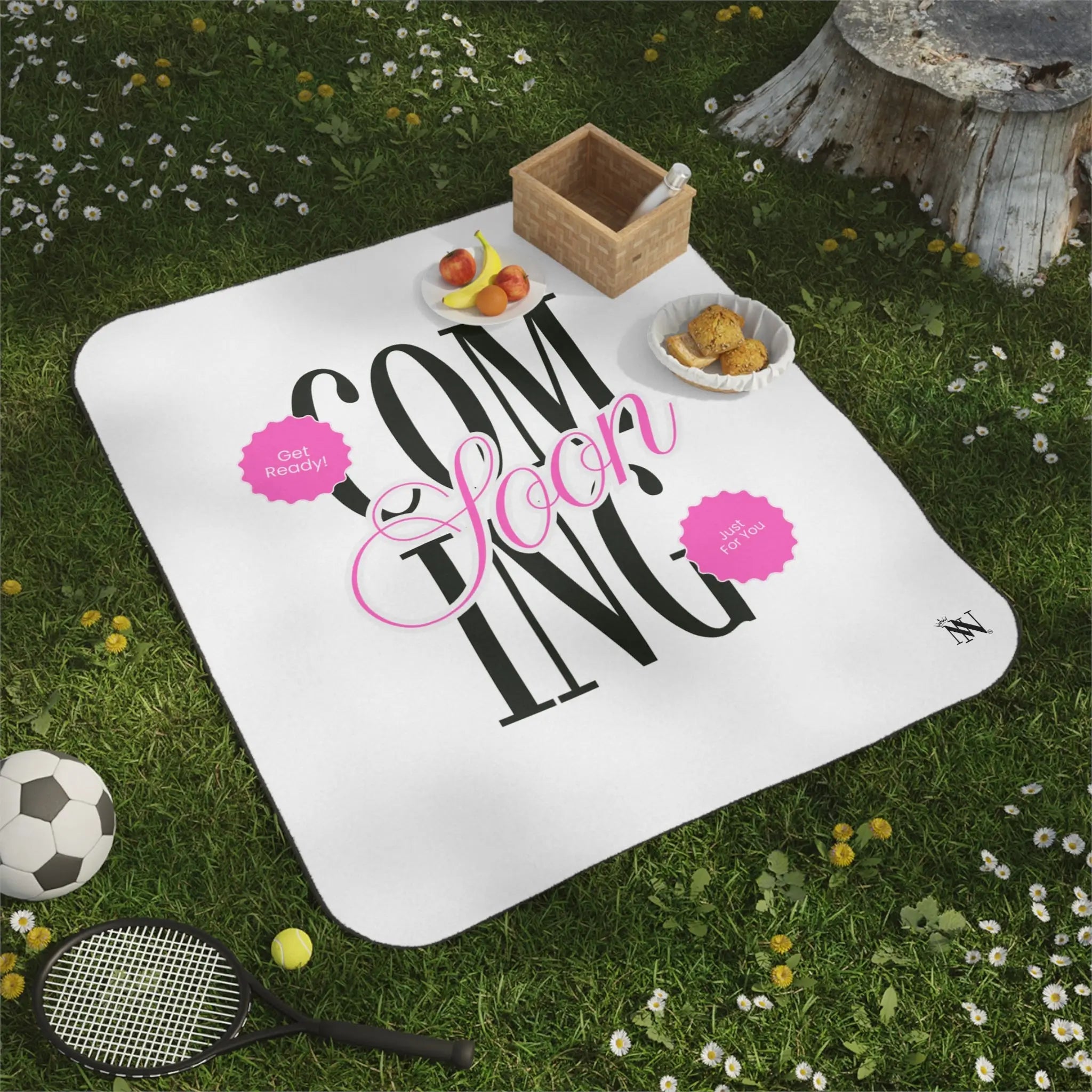 Coming Soon Just for You | Mix Match Fun-Flirty Lovers’ Water-Resistant Blankets
