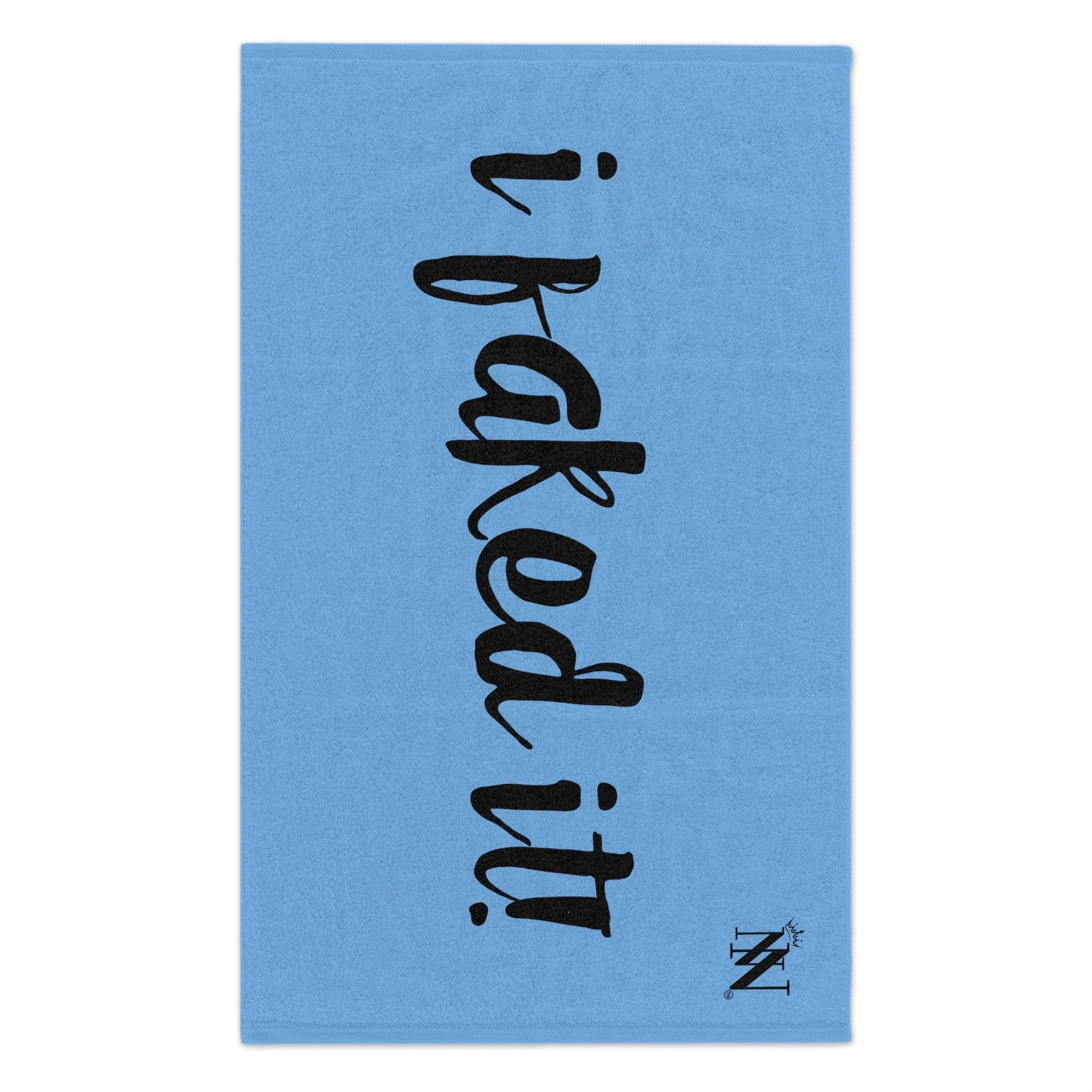 I Faked It! Light Blue | Mix & Match Soft Fun-Flirty Lovers’ Towels