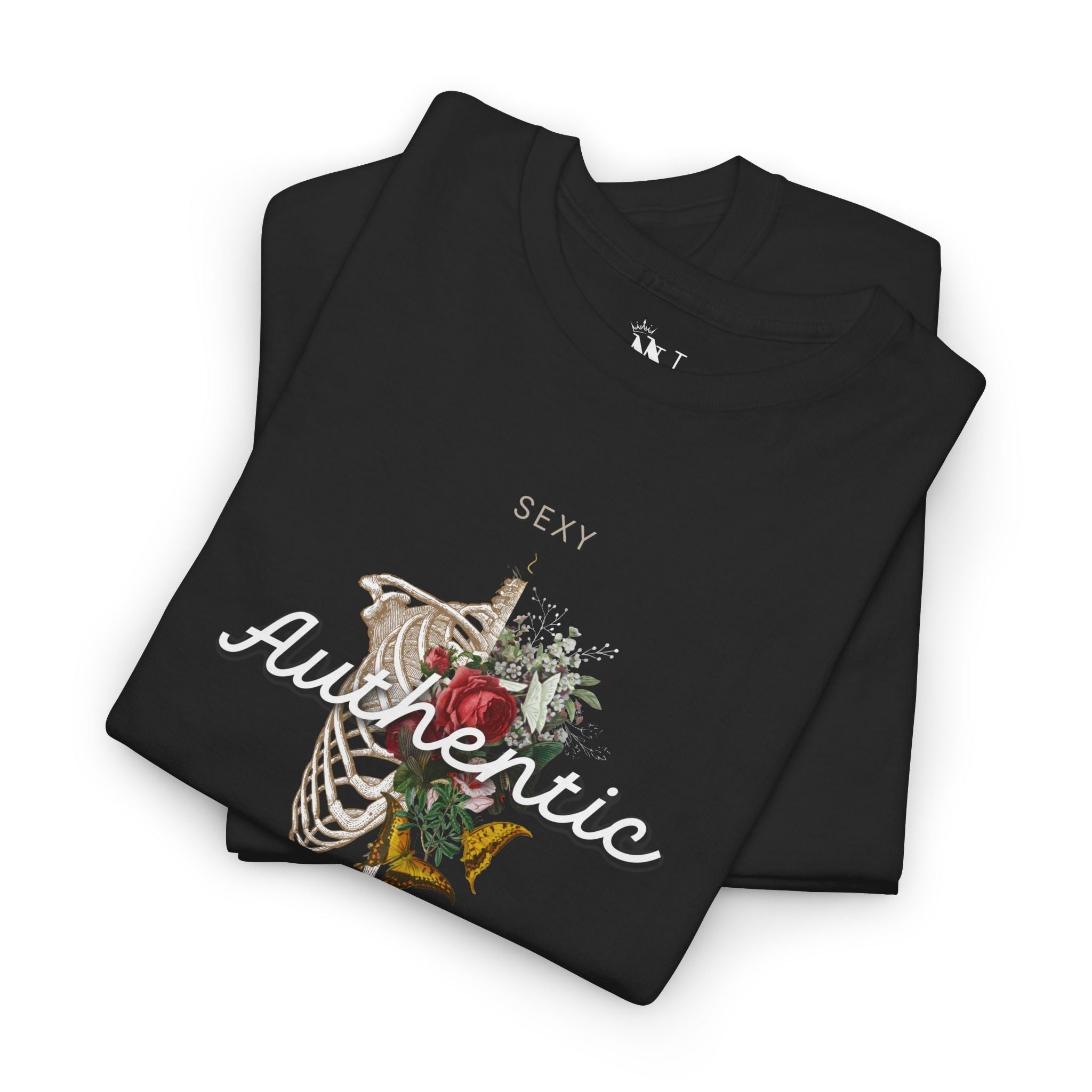 Sexy Authentic Fearless | Mix & Match Cotton Unisex Fun-Flirty Lovers’ T-Shirts