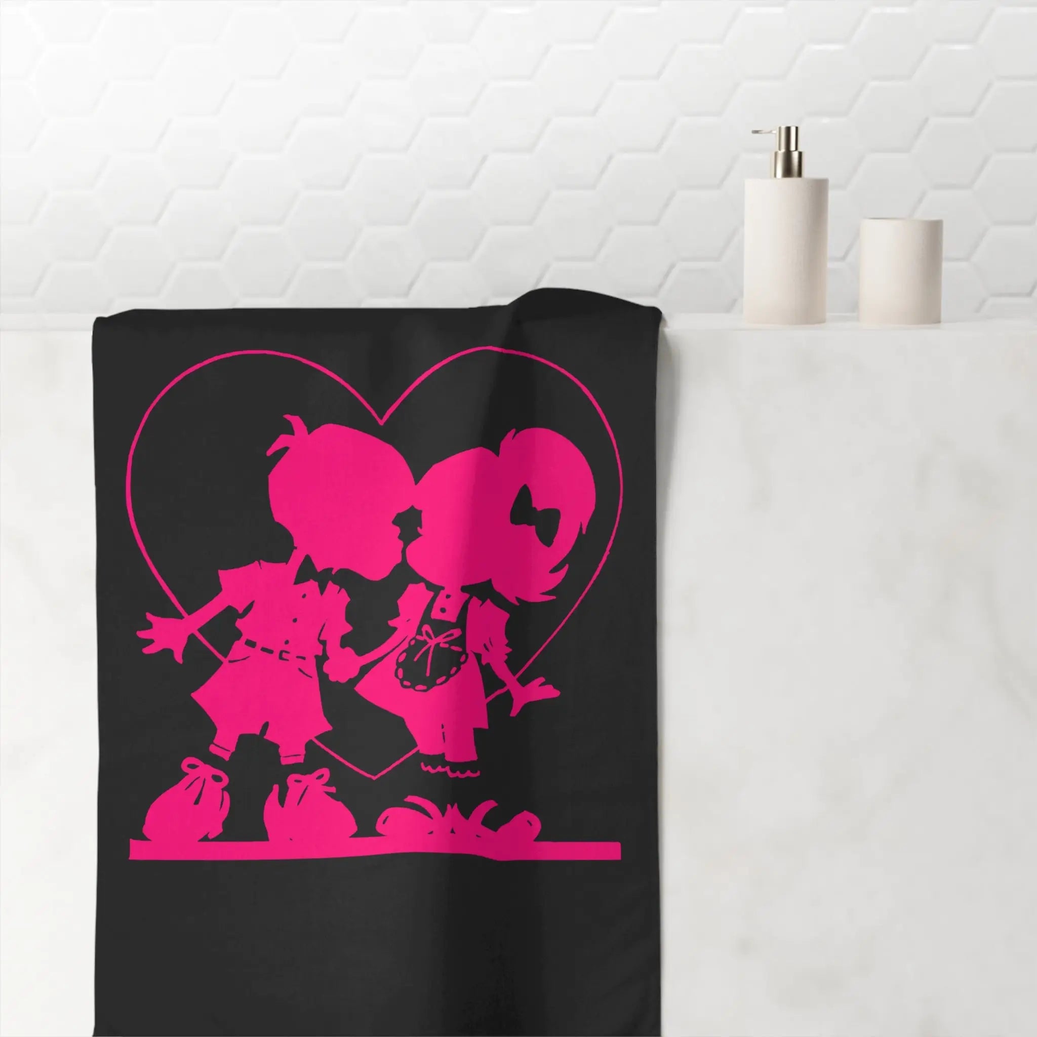 First Kiss | Mix & Match Naughty XL Fun-Flirty Lovers’ Towels