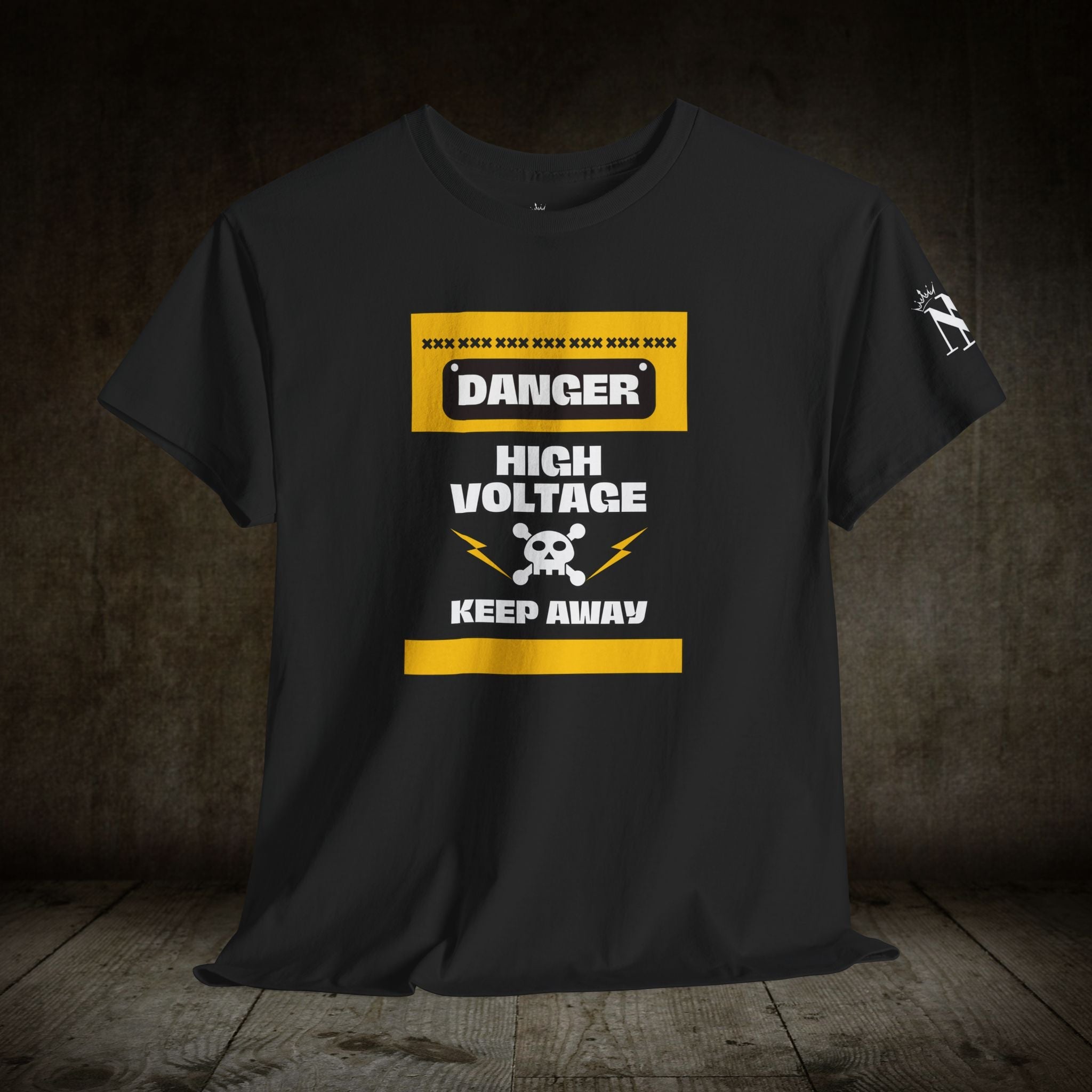 Danger High Voltage | Mix & Match Cotton Unisex Fun-Flirty Lovers’ T-Shirts