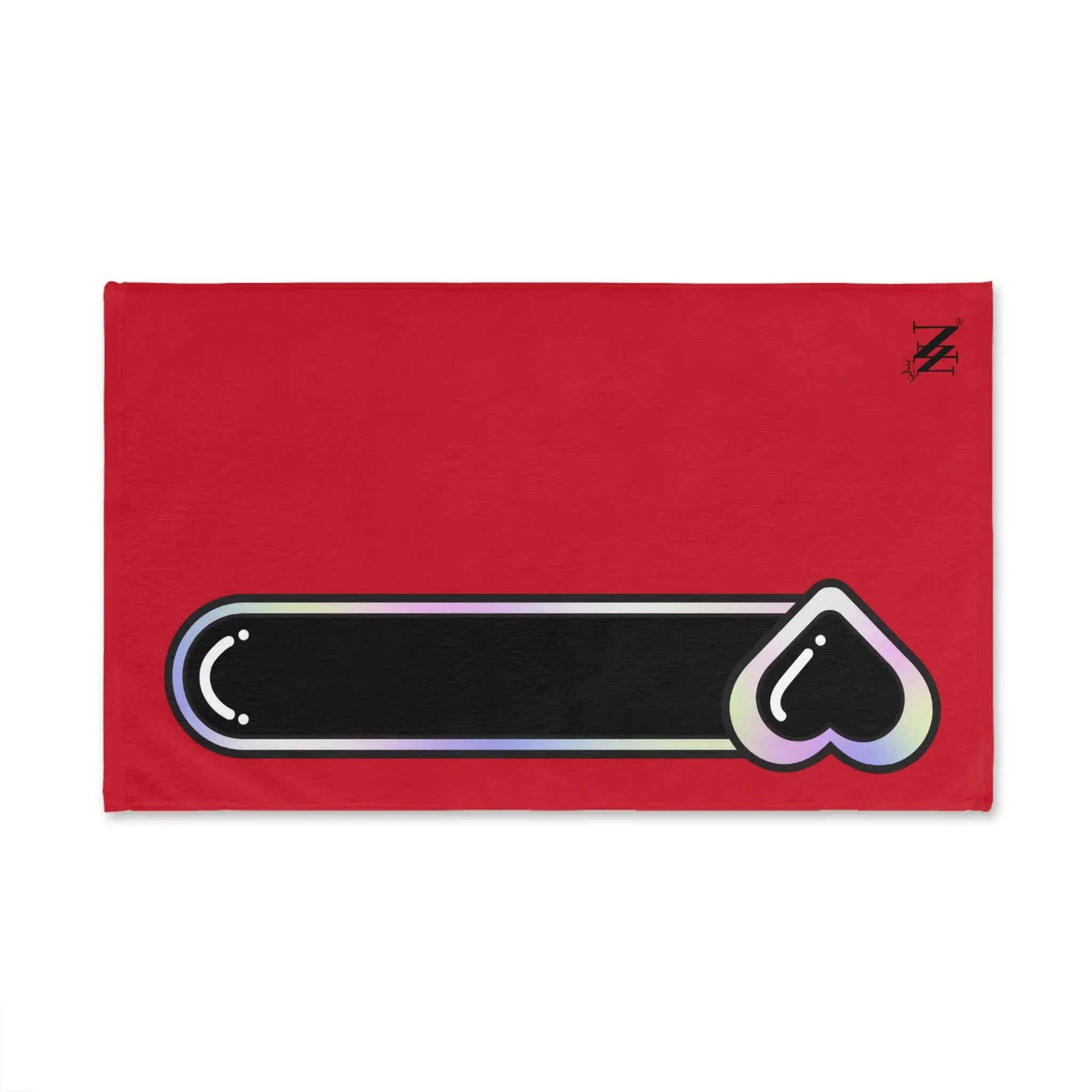 Heart Love Toy Meter Red | Nectar Napkins Classic Fun-Flirty Loversâ Colored Towels