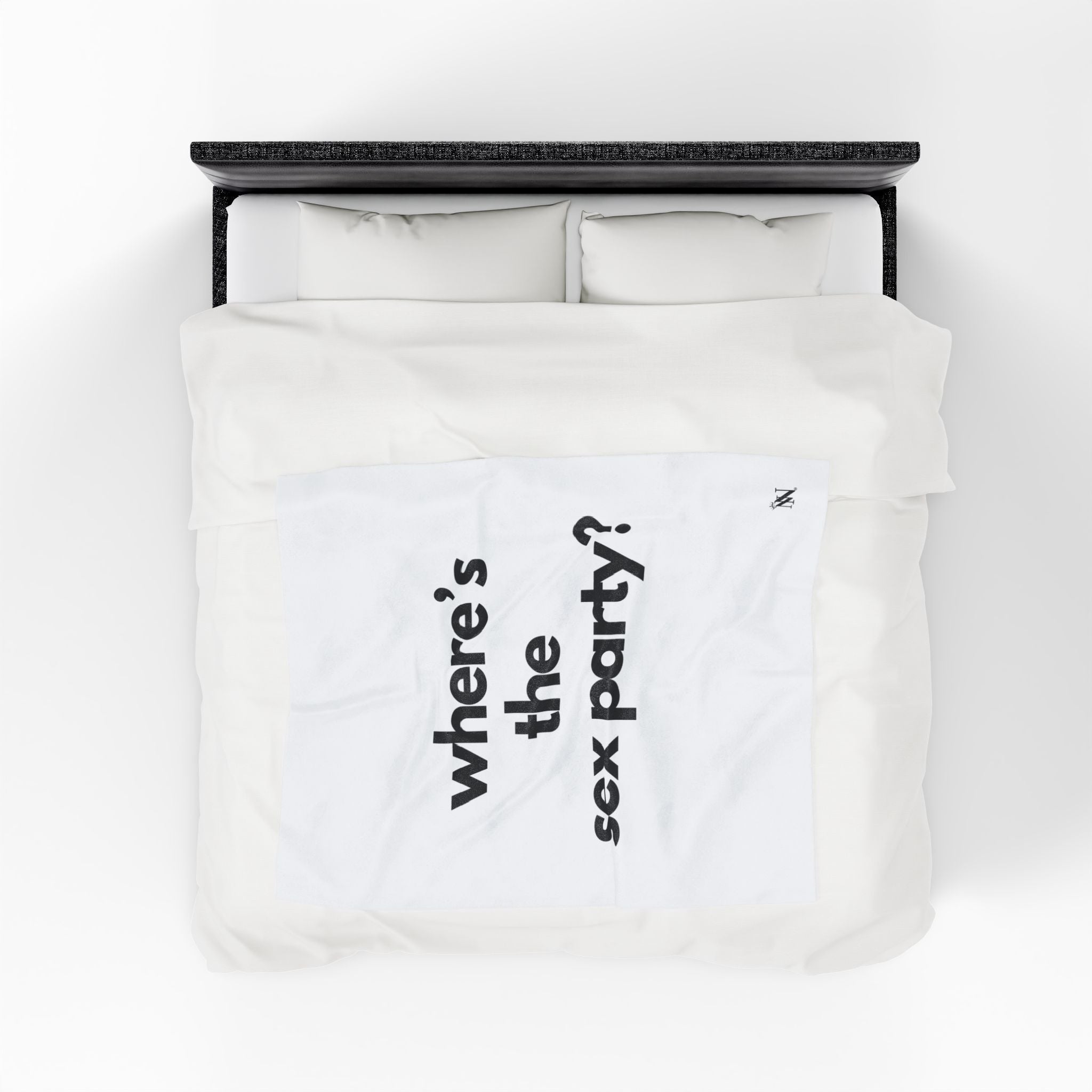 Where’s the Sex Party? | Mix & Match Fun-Flirty Lovers’ Blankets