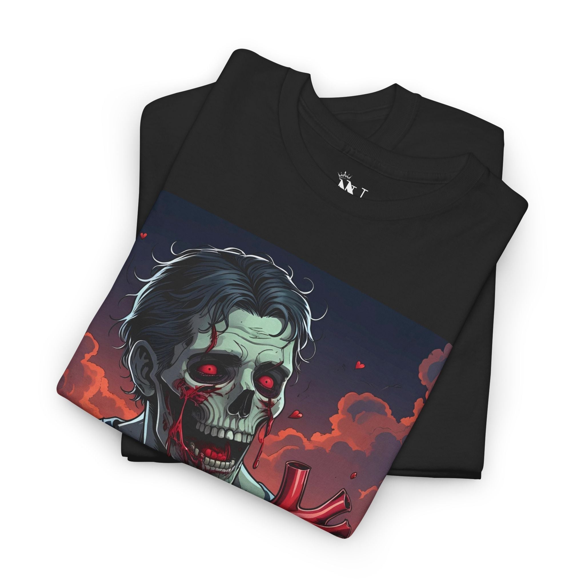 Have My Zombie Heart | Mix & Match Cotton Unisex Fun-Flirty Lovers’ T-Shirts