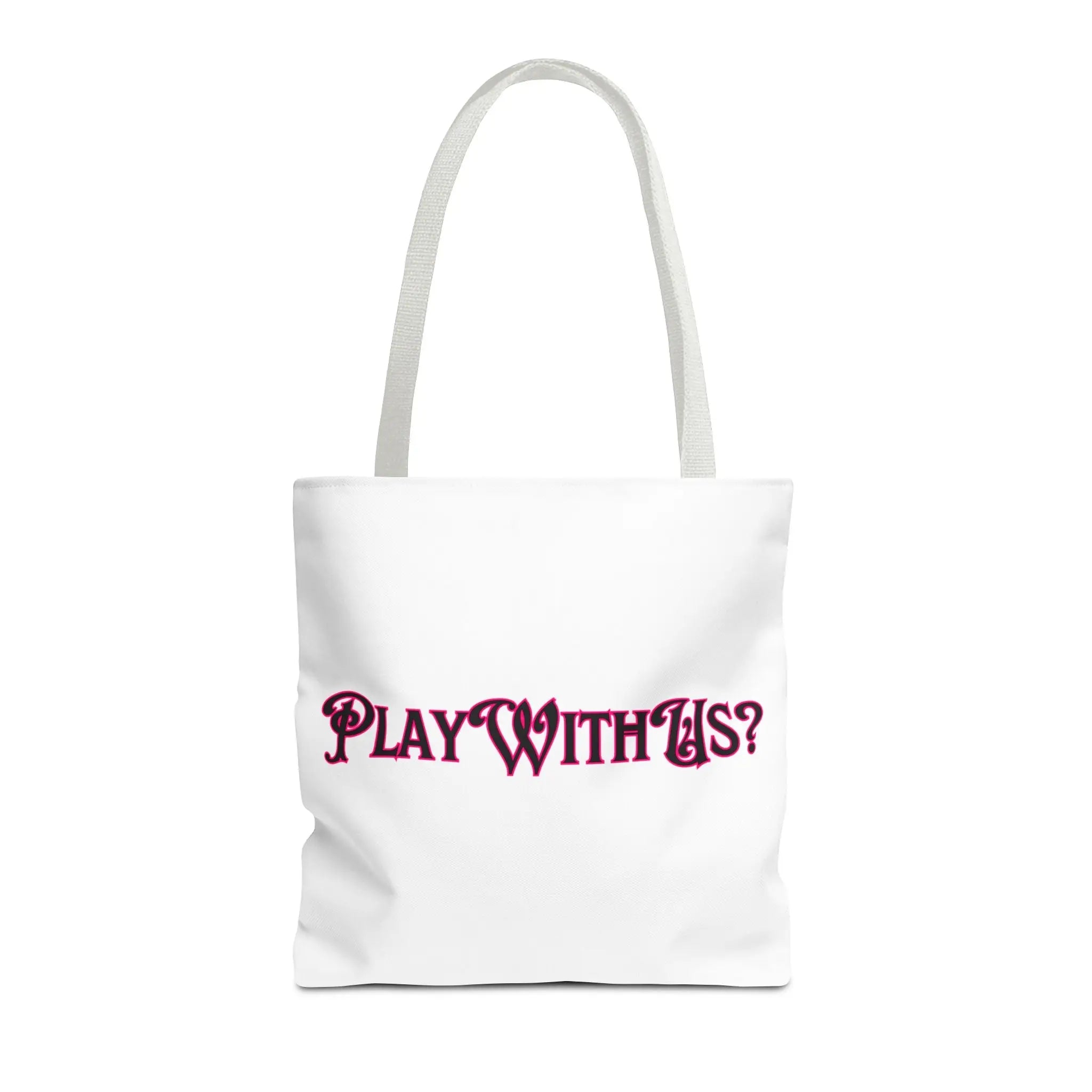 Play With Us? Tote Bag