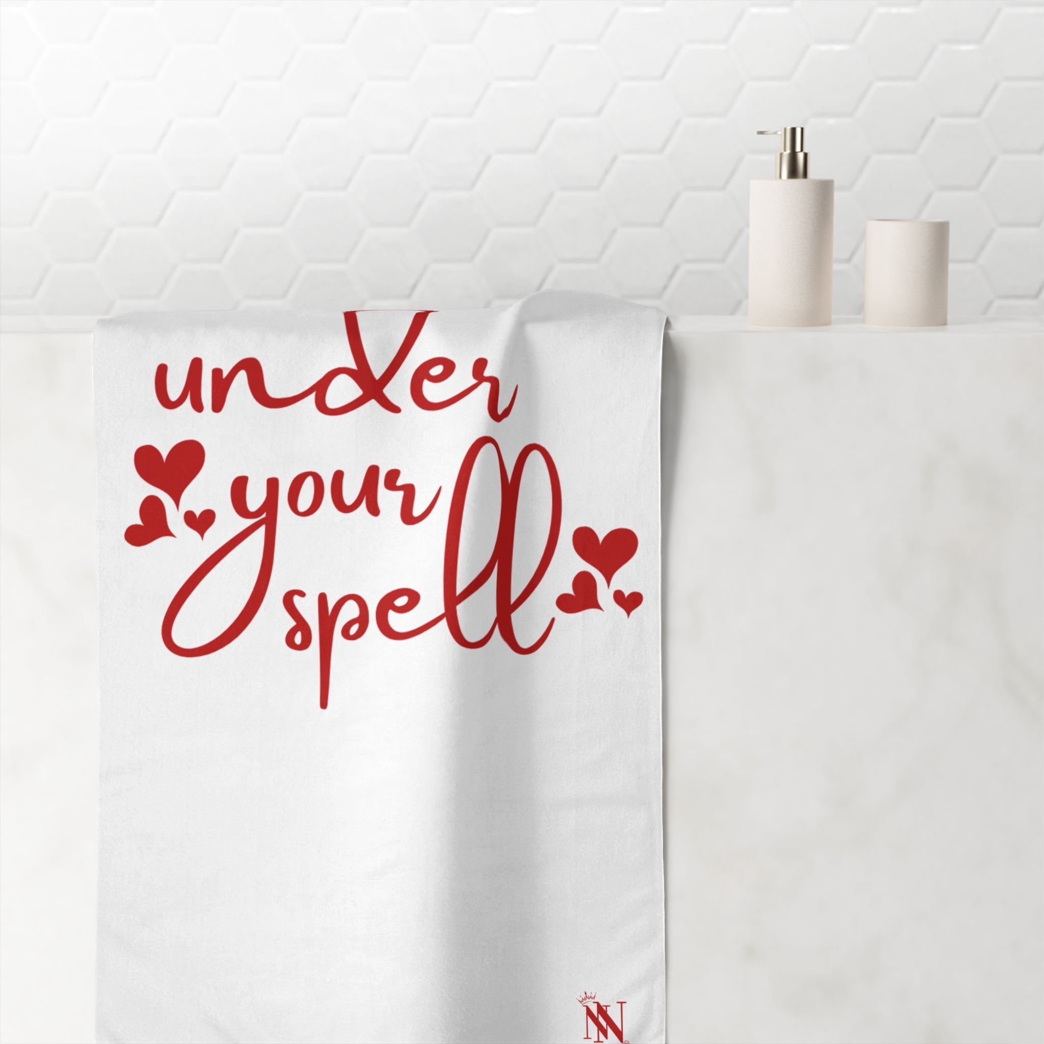Under Your Spell Hearts Anal Towel
