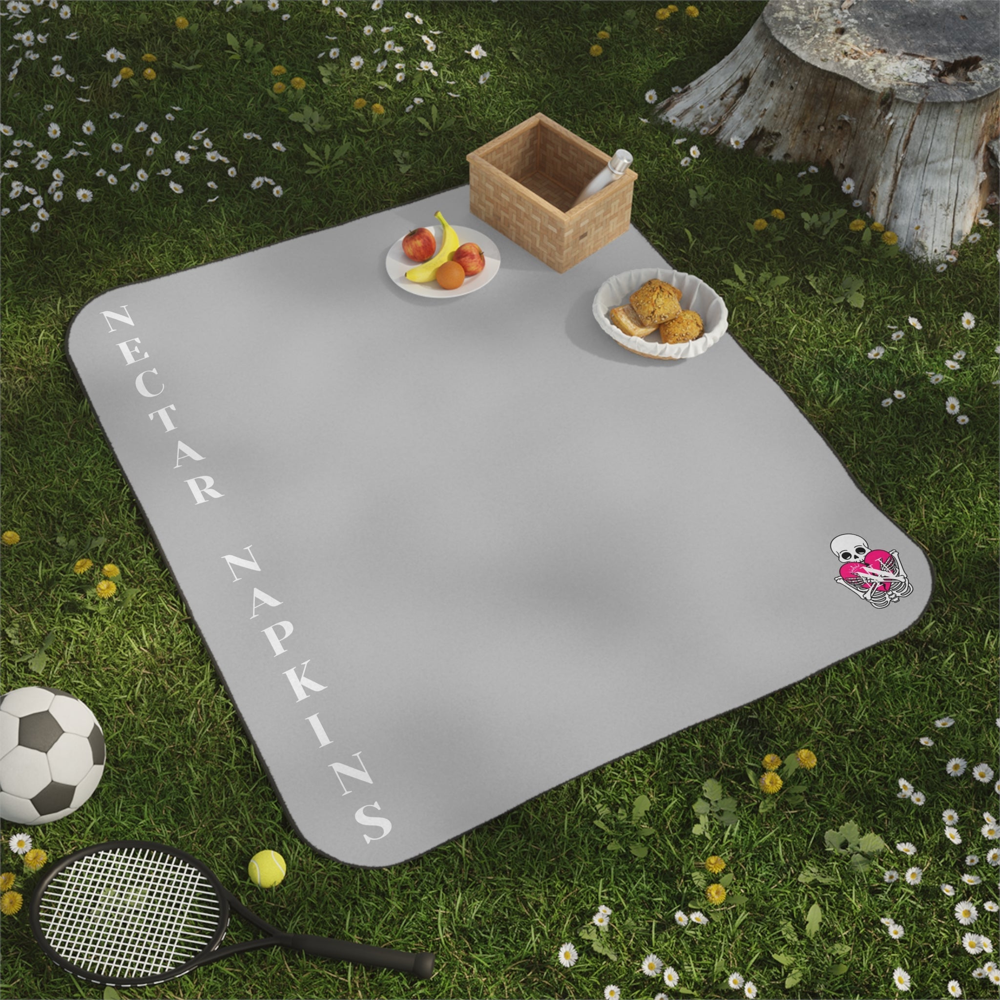 Nectar Napkins Brand Silver | Nectar Napkins Fun-Flirty Lovers’ Sex Blankets