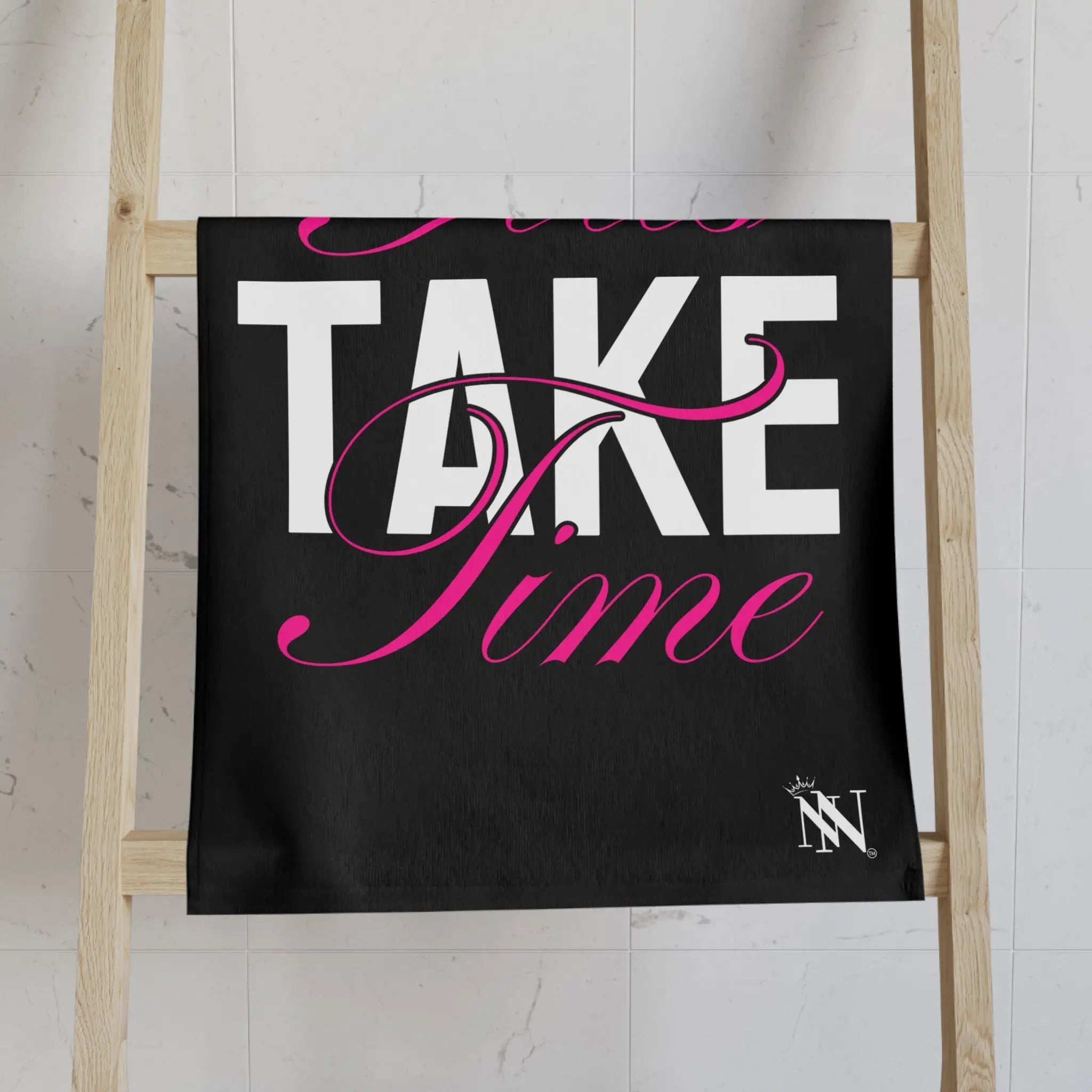 Good Girls Take Time | Mix & Match Classic Fun-Flirty Lovers’ Towels
