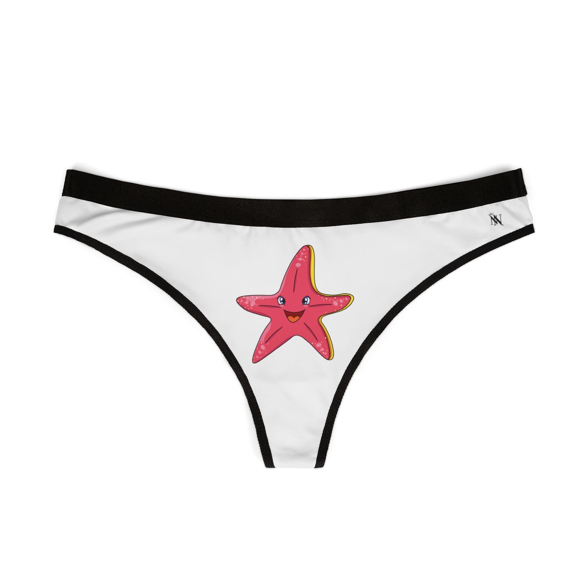 Happy Pink Starfish | Mix & Match Women’s Fun-Flirty Lovers’ Thongs