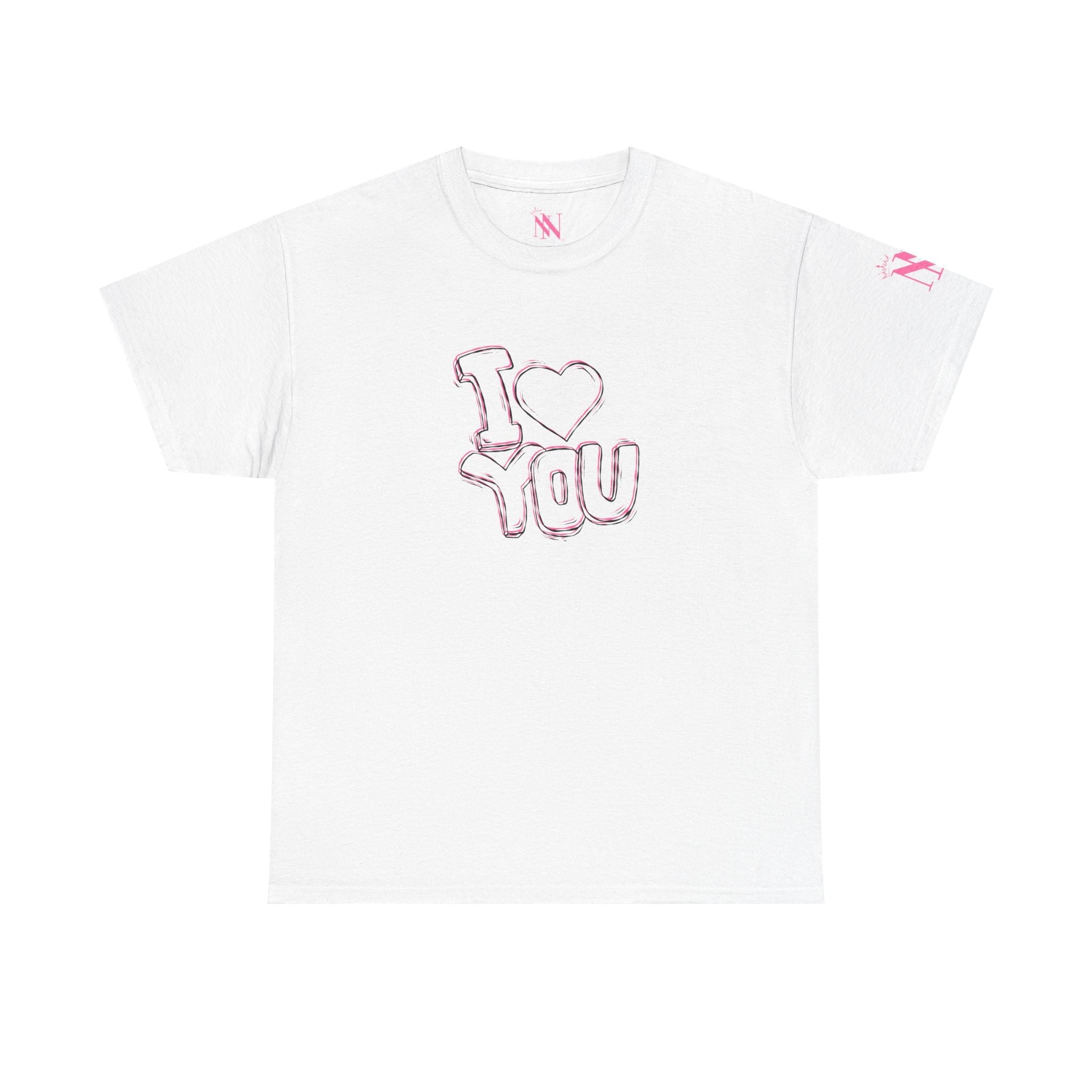 I Love You Bubble | Mix & Match Cotton Unisex Fun-Flirty Lovers’ T-Shirts