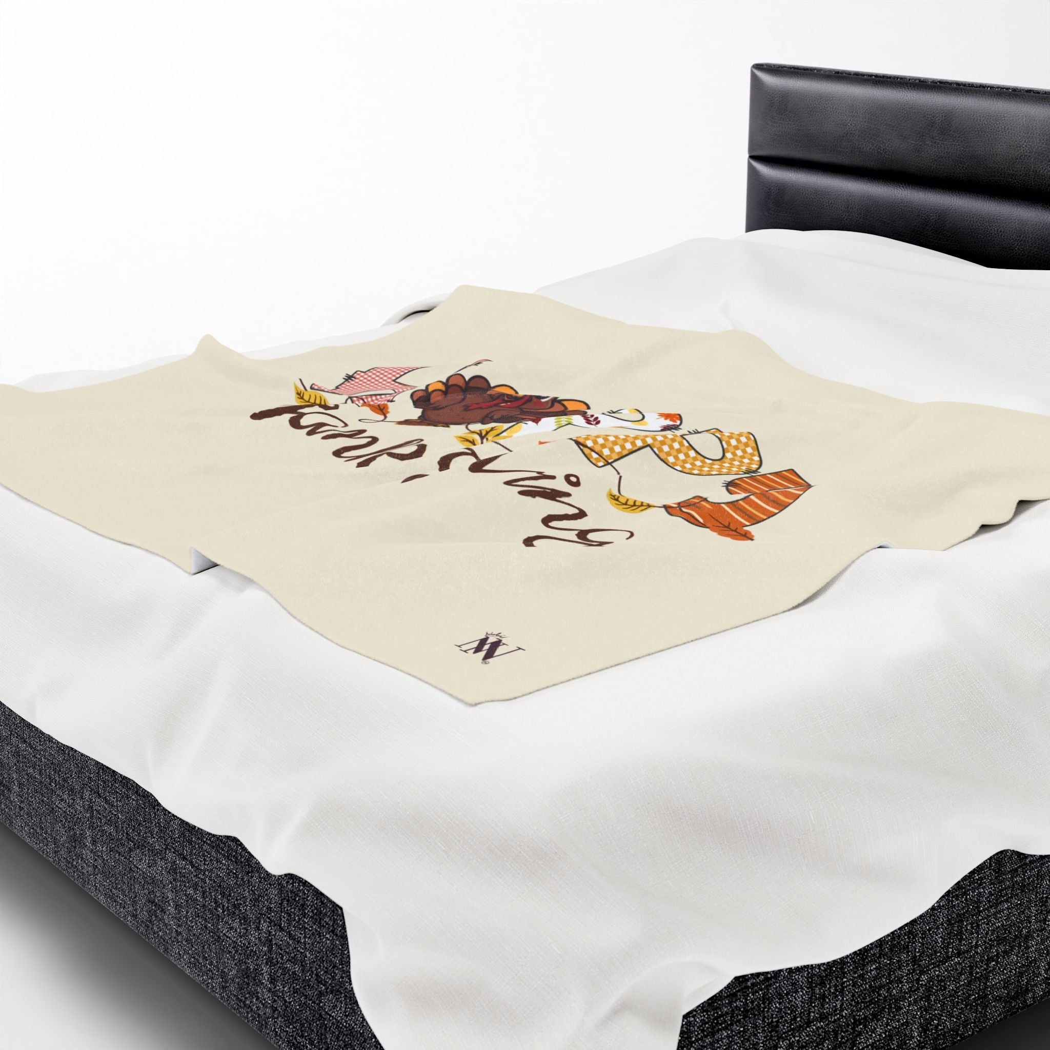 Cute Happy Thanksgiving | Mix & Match Velveteen Fun-Flirty Lovers’ Blankets