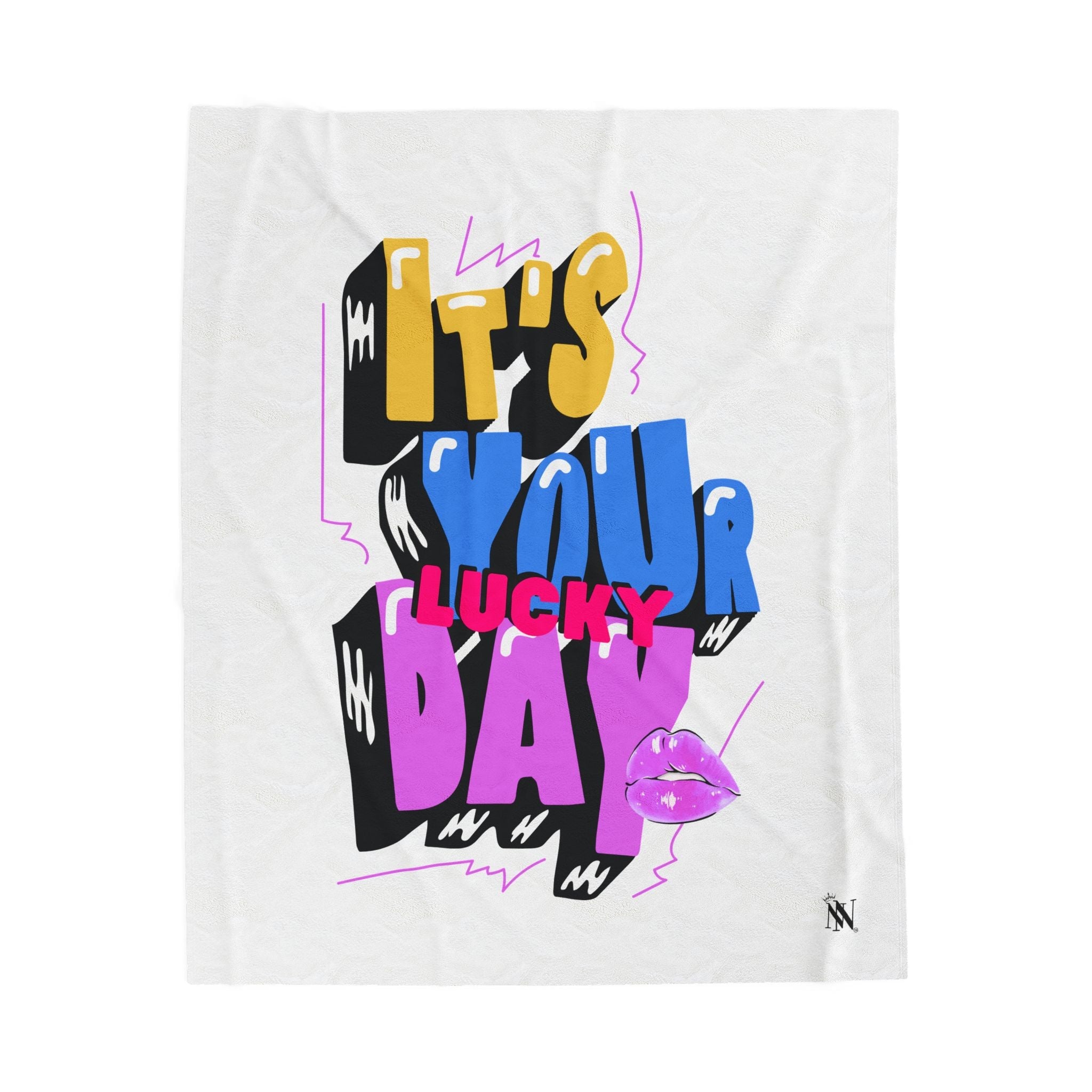 It’s Your Lucky Day | Mix & Match Soft Fun-Flirty Lovers’ Blankets