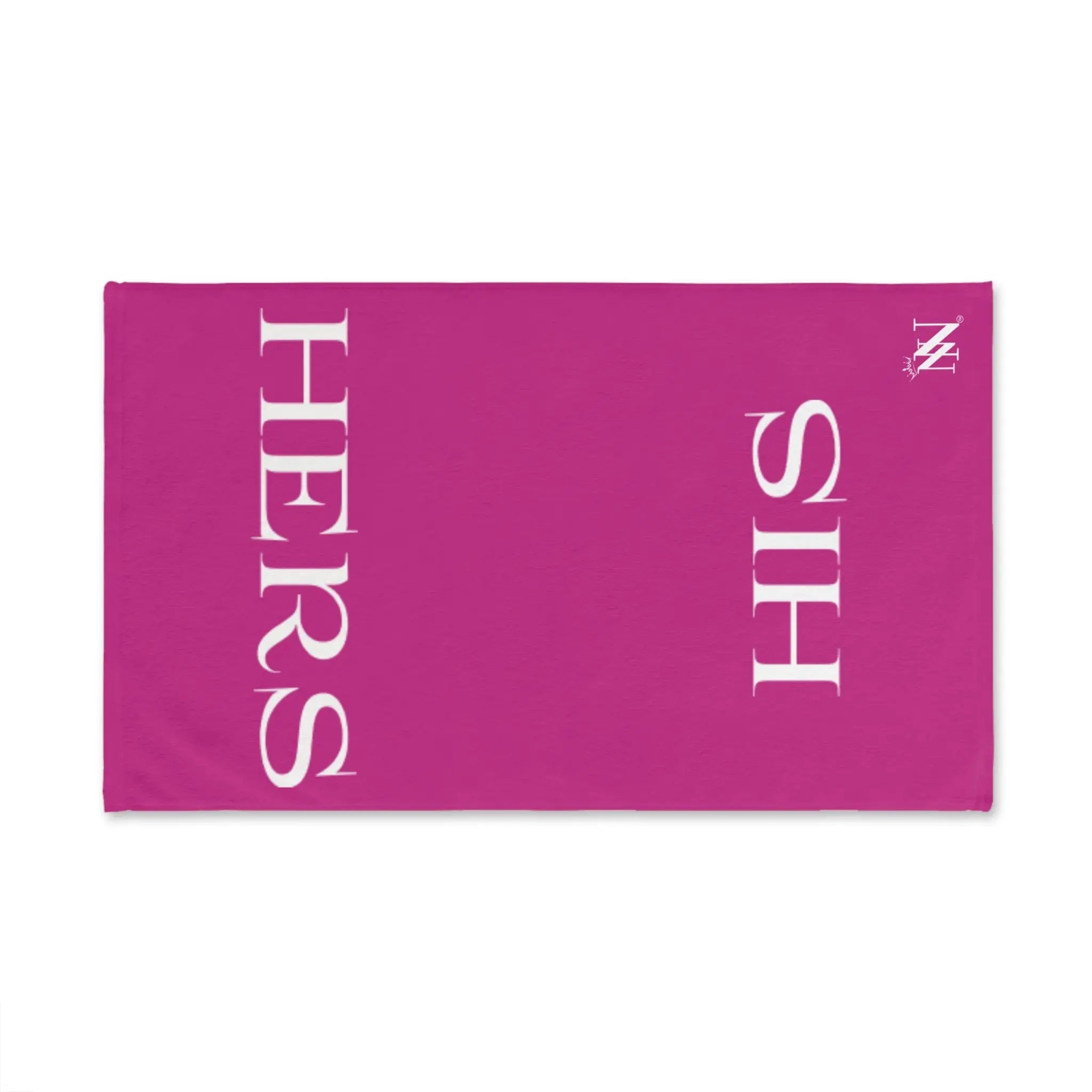 His Hers Shareable Pink | Mix & Match Classic Fun-Flirty Lovers’ Towels