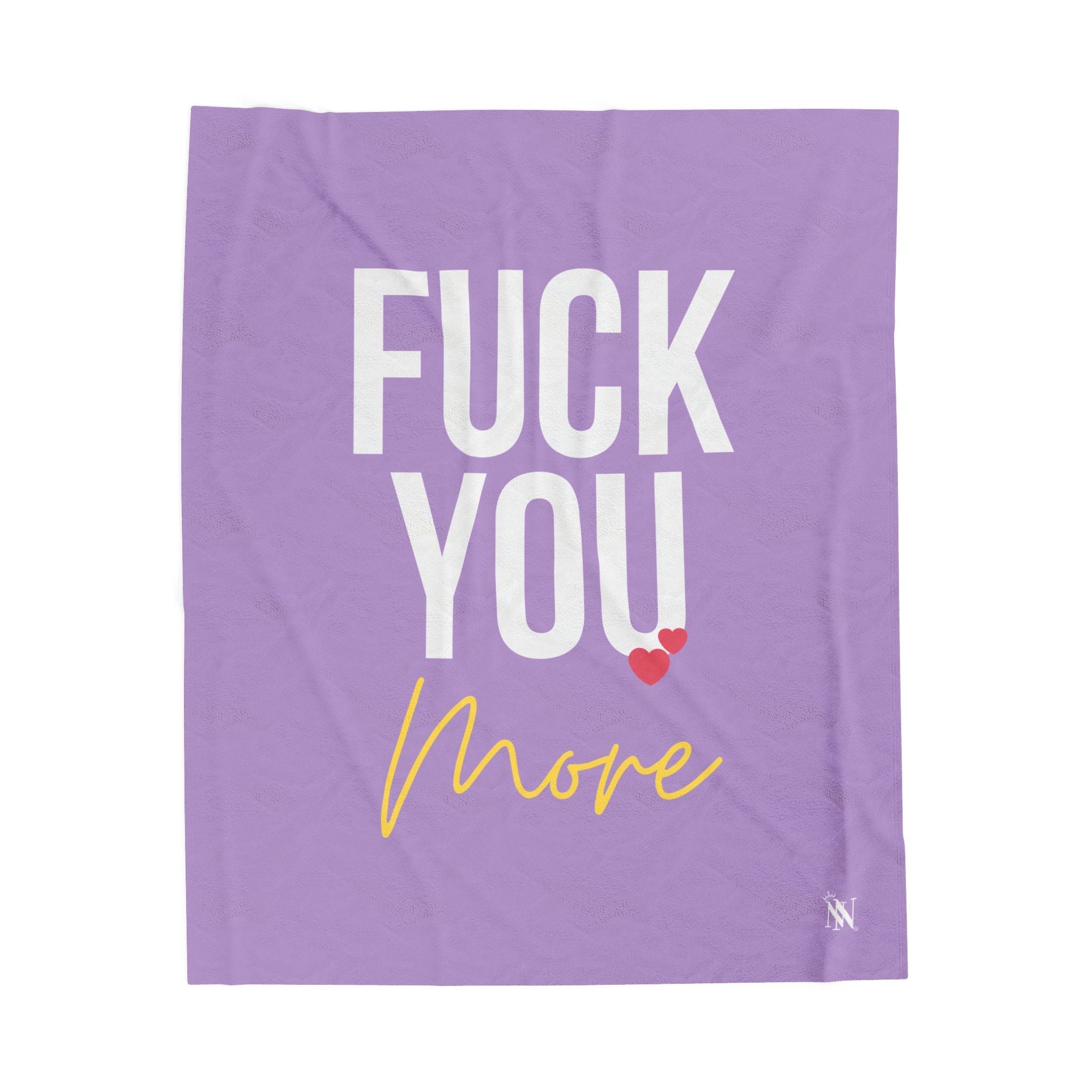Fuck You More | Mix & Match Soft Fun-Flirty Lovers’ Blankets