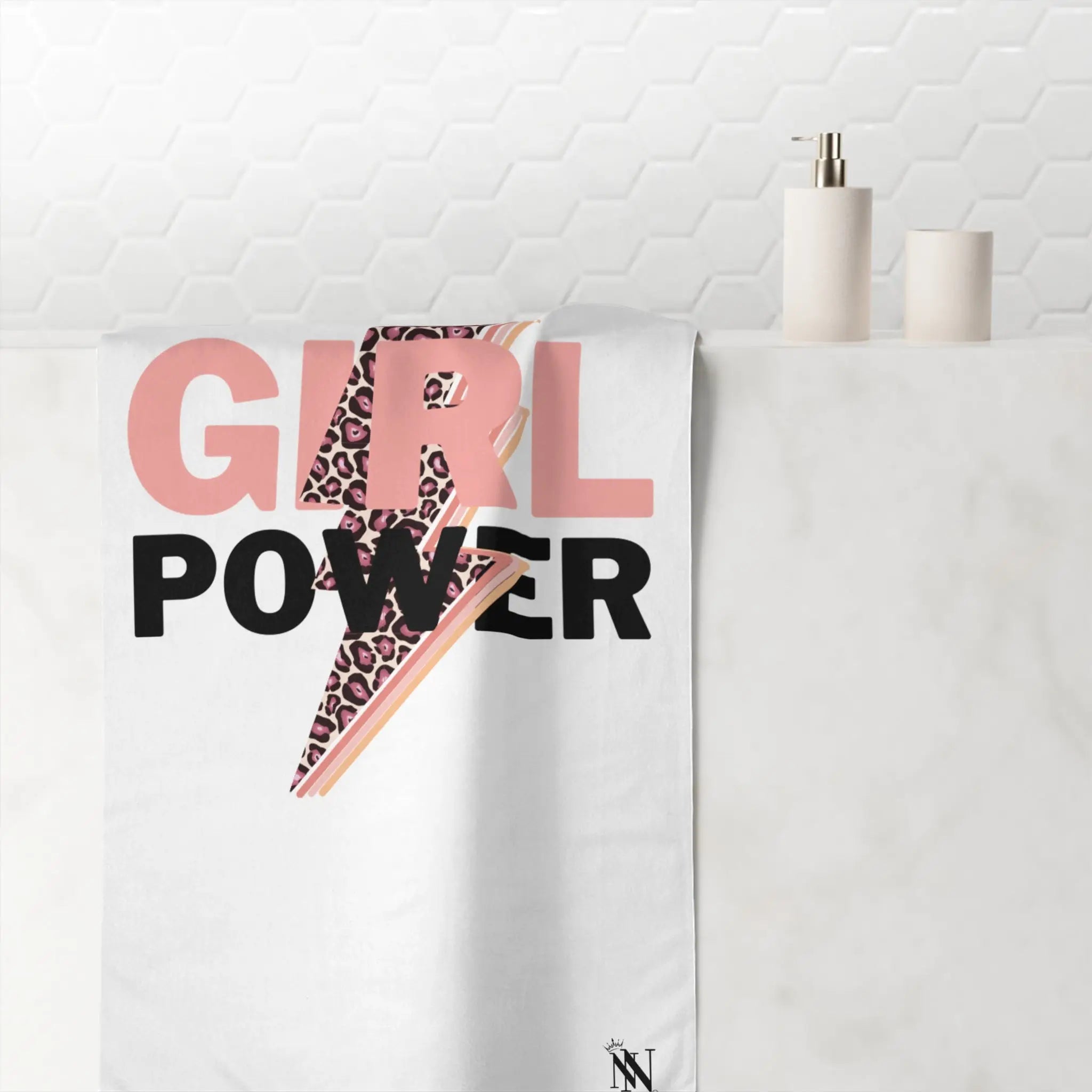 Electric Girl Power | Mix & Match XL Fun-Flirty Lovers’ Towels