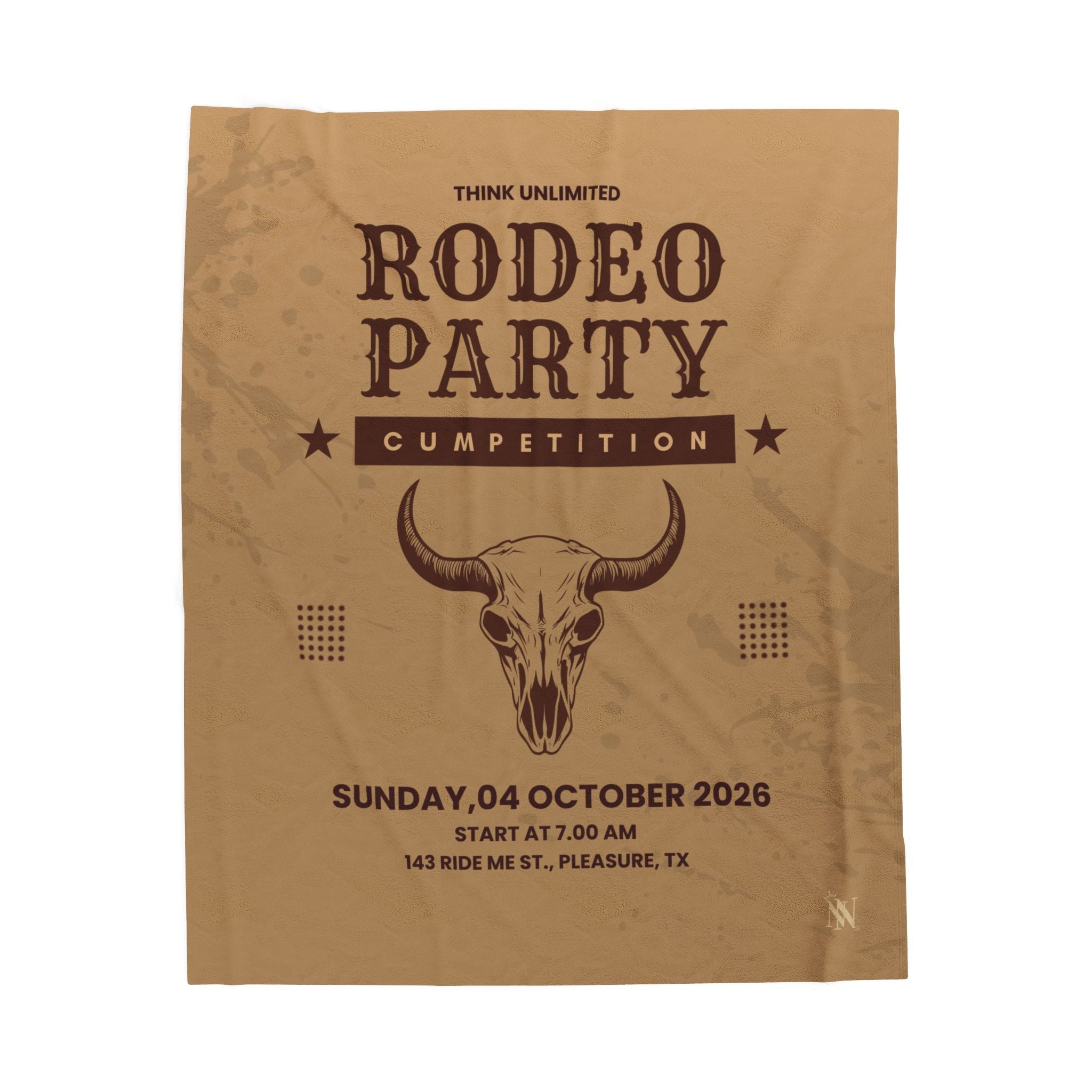 Rodeo Party Cumpetition | Mix & Match Soft Fun-Flirty Lovers’ Blankets