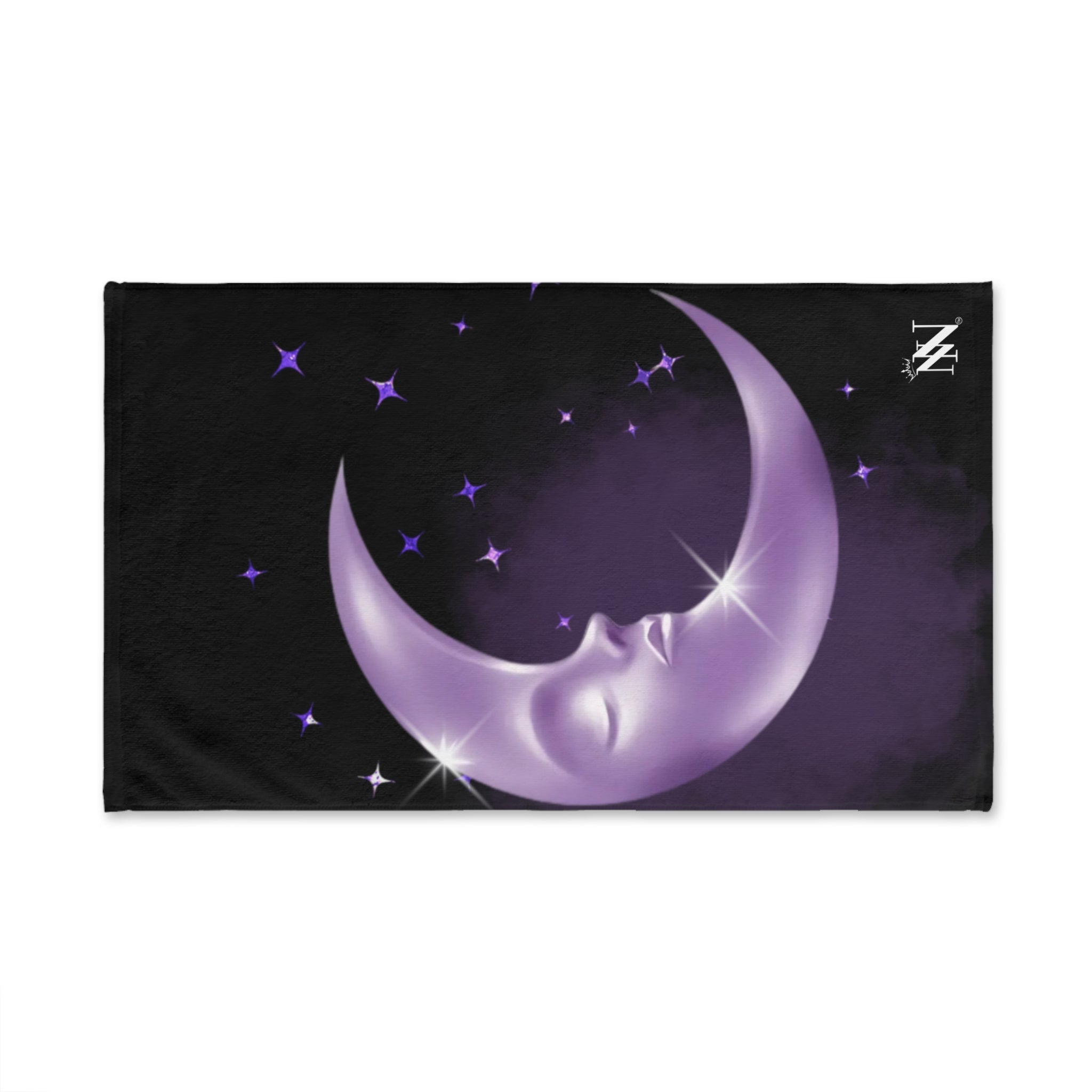 Purple Moon Cum Towel