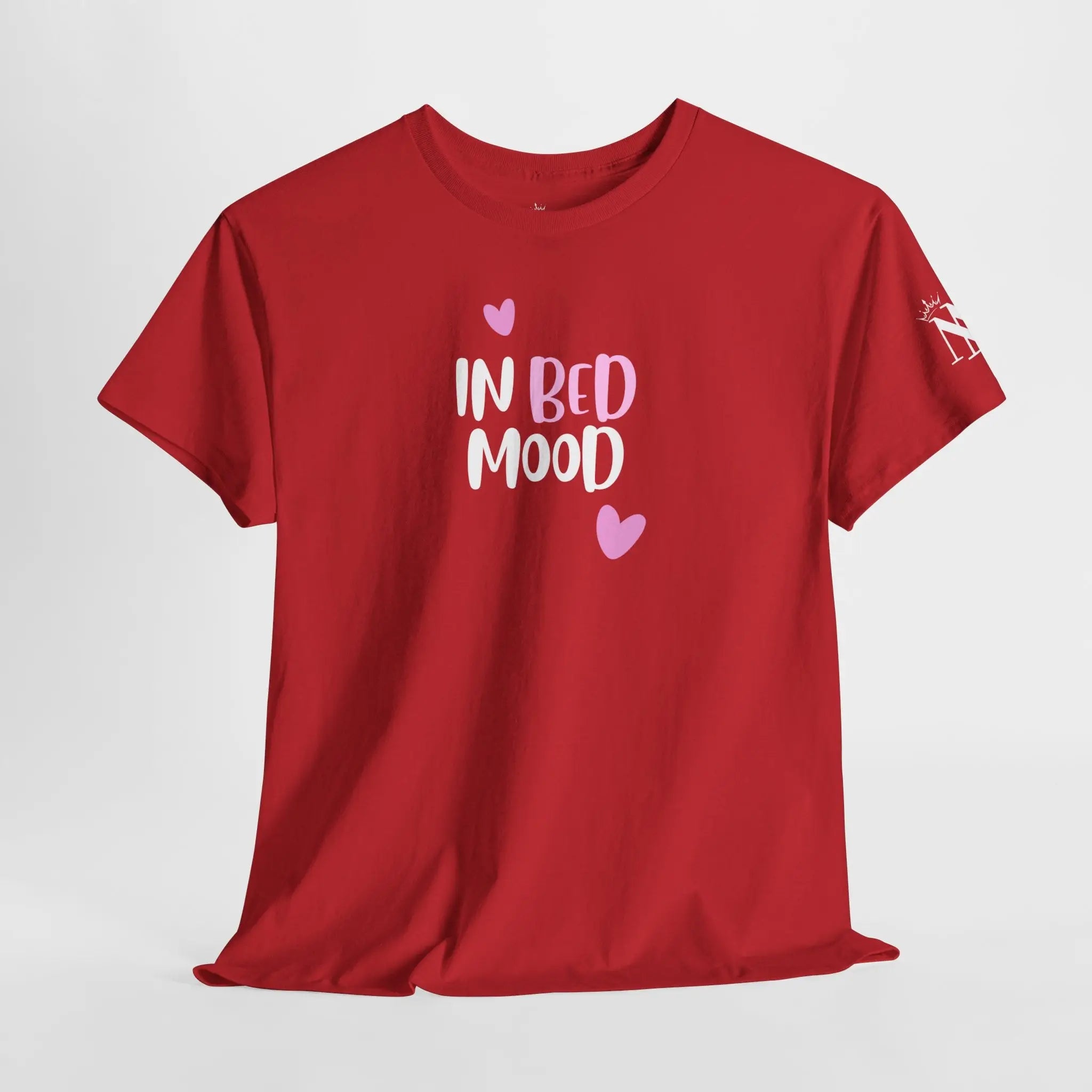 In Bed Mood Hearts | Mix & Match Cotton Unisex Fun-Flirty Lovers’ T-Shirts