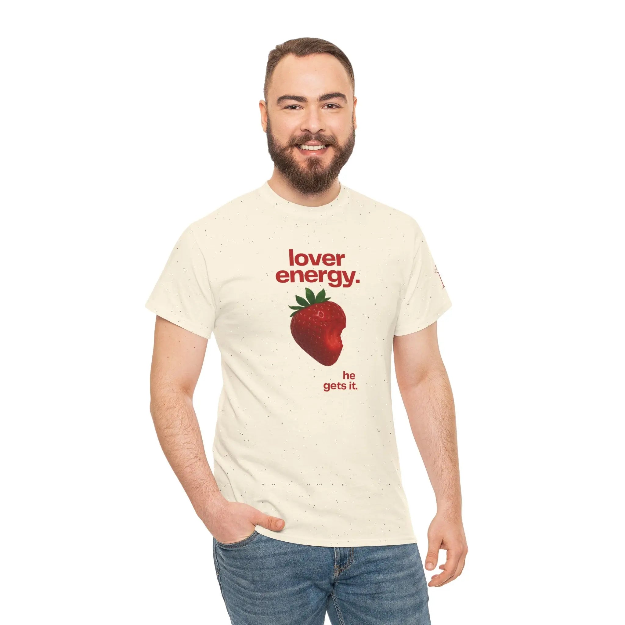 Lover Energy He Gets It 100% Cotton T-Shirt